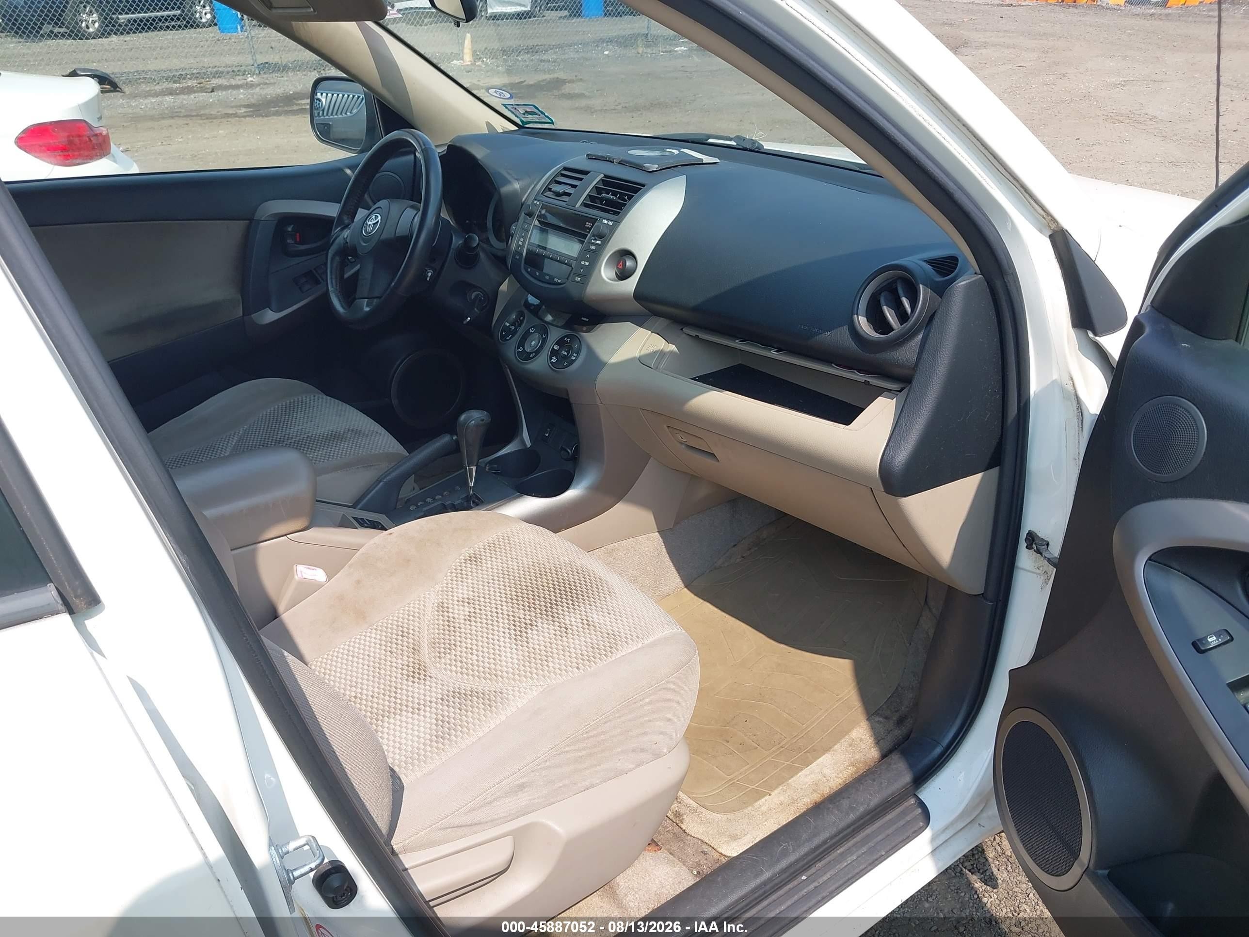 2006 Toyota Rav4 Limited V6 White vin: JTMBK31V165006481