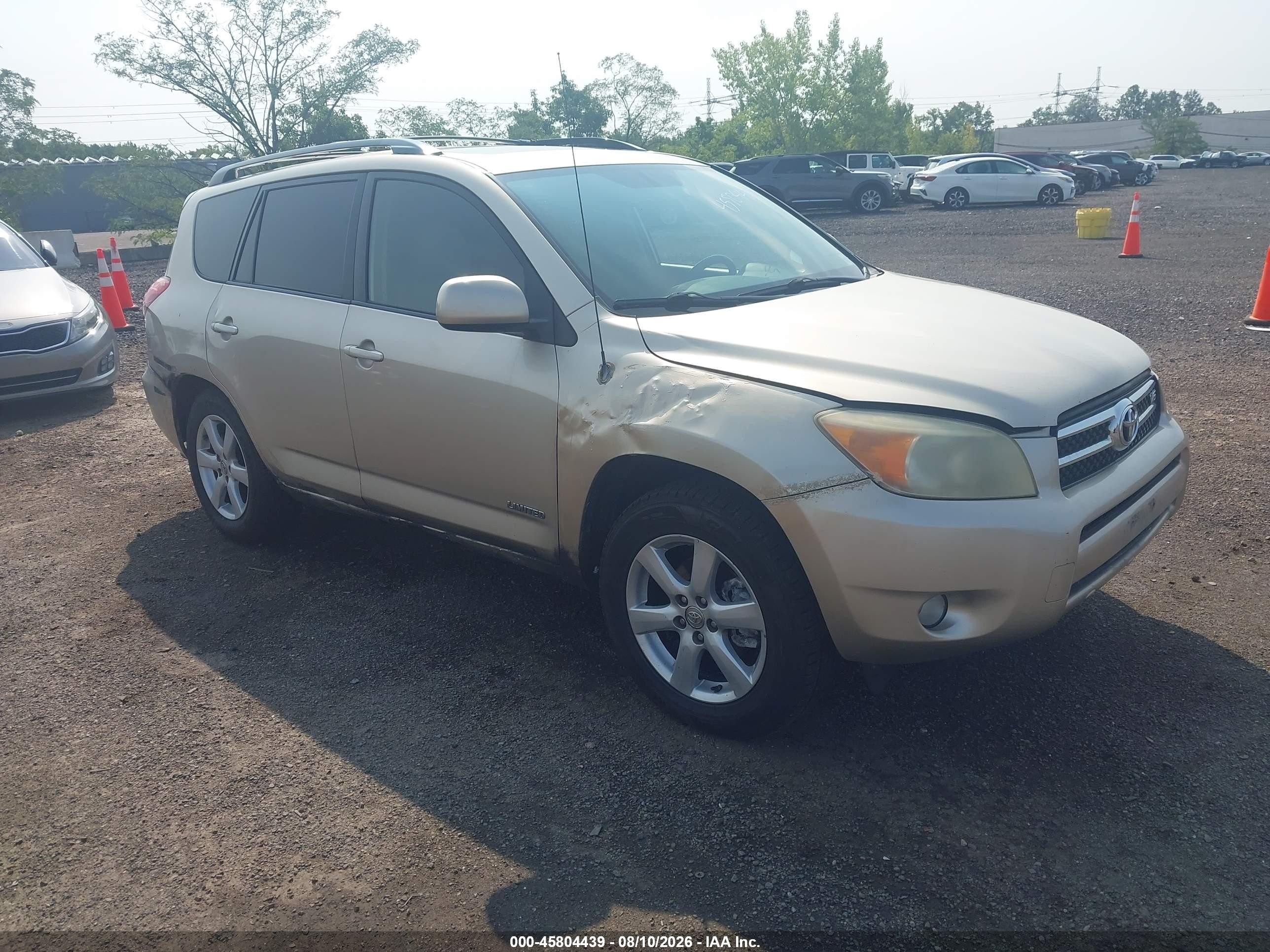 2007 Toyota Rav4 Limited Tan vin: JTMBK31V176027505