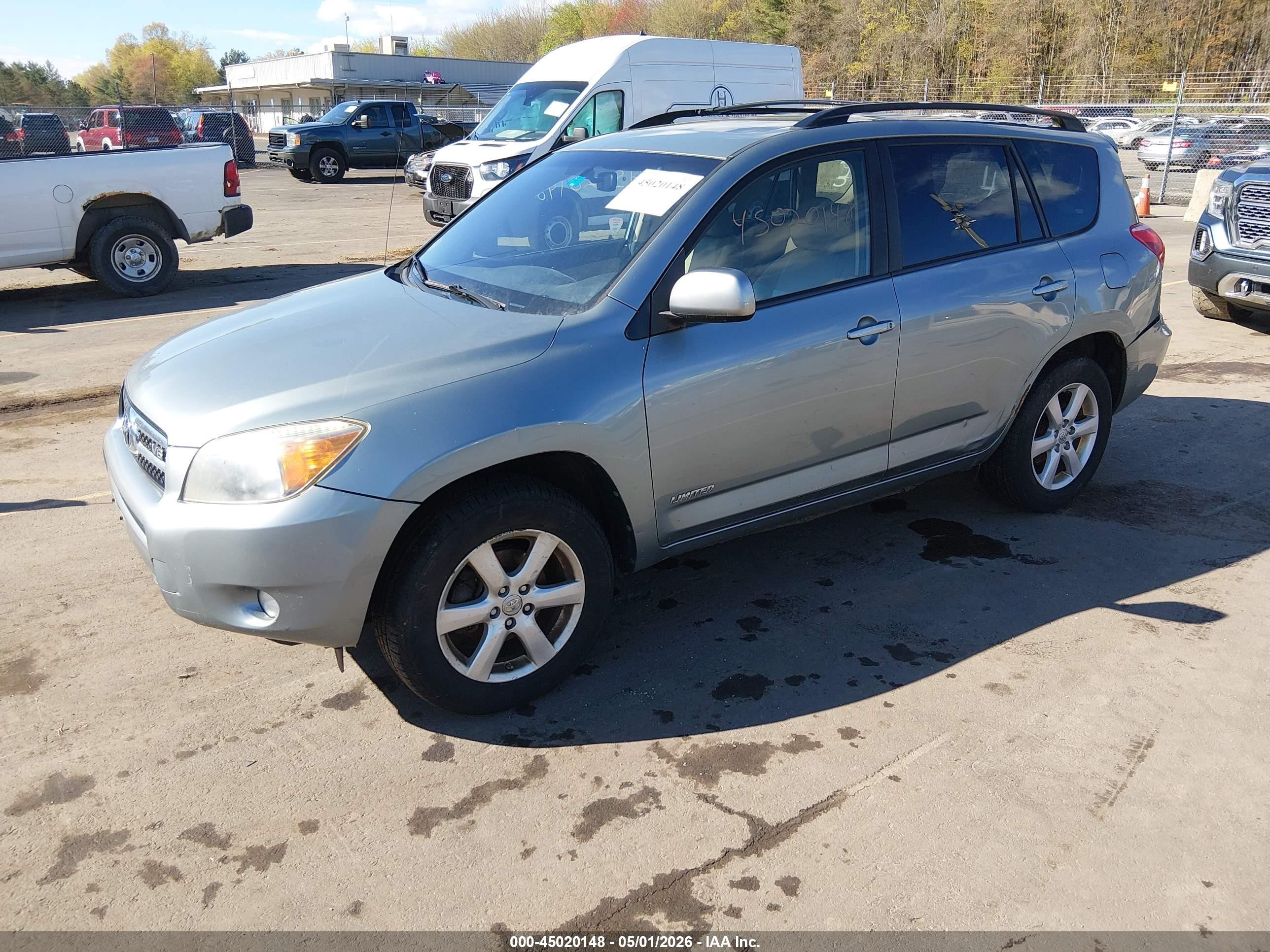 2008 Toyota Rav4 Limited V6 Бирюзовый vin: JTMBK31V186038487