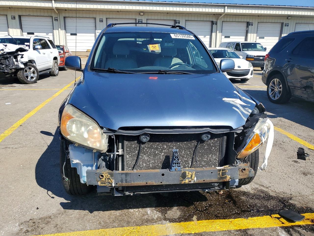 2008 Toyota Rav4 Limited Blue vin: JTMBK31V186048050