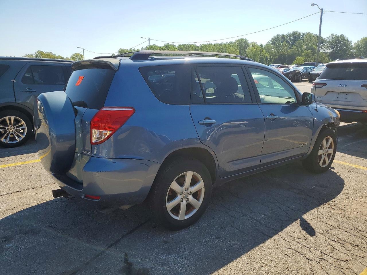 2008 Toyota Rav4 Limited Blue vin: JTMBK31V186048050