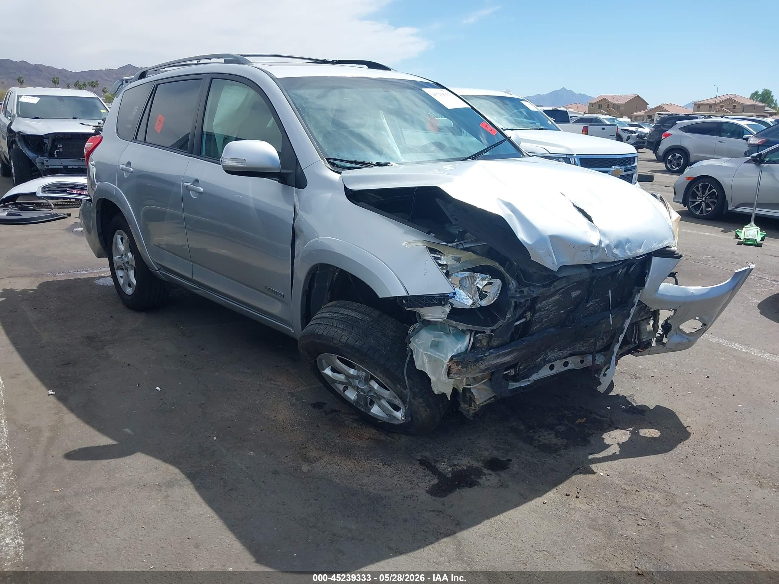 2009 Toyota Rav4 Limited V6 Silver vin: JTMBK31V19D001033