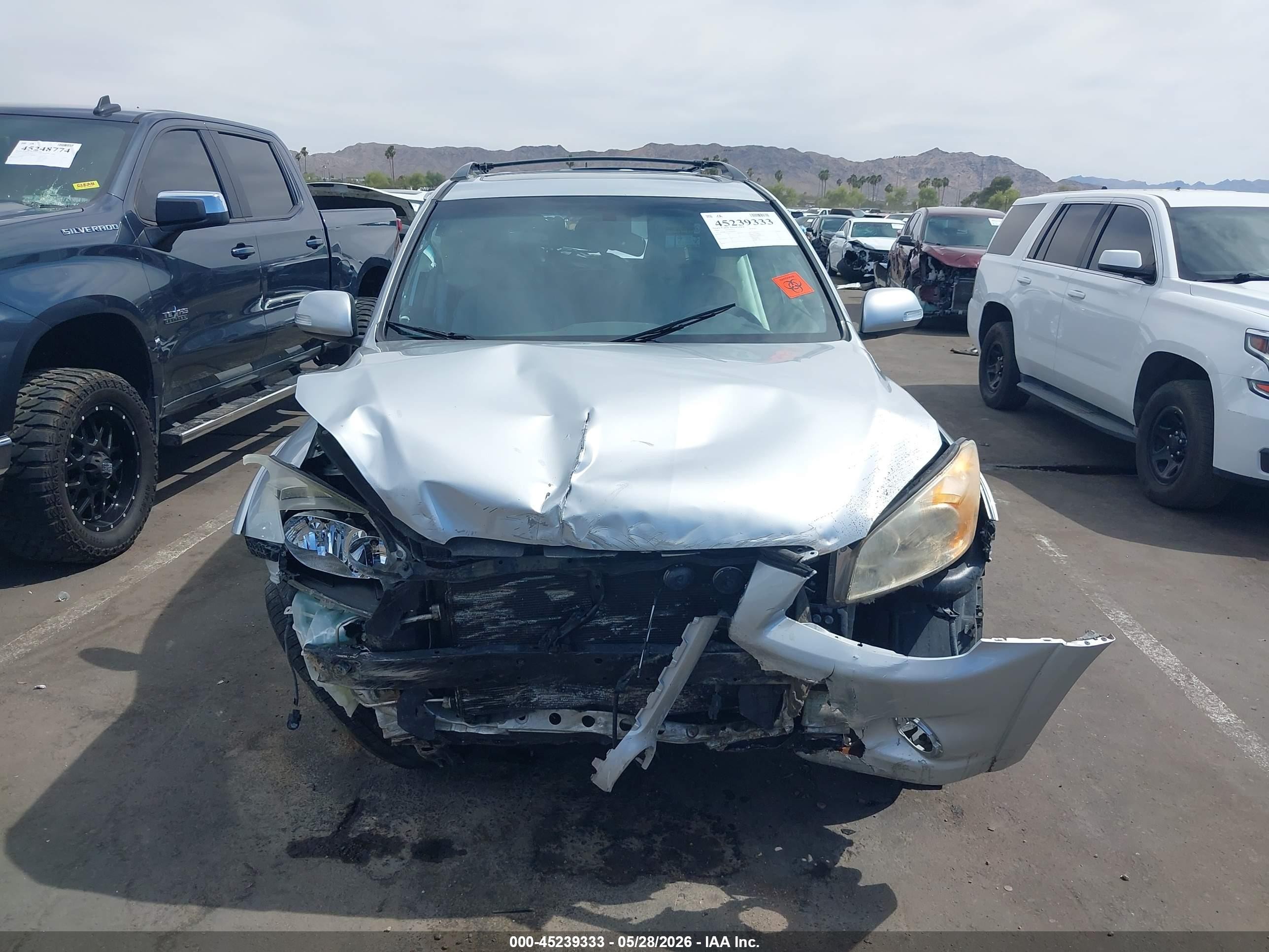 2009 Toyota Rav4 Limited V6 Silver vin: JTMBK31V19D001033