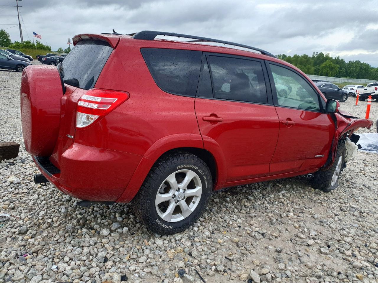 2009 Toyota Rav4 Limited Maroon vin: JTMBK31V19D003252
