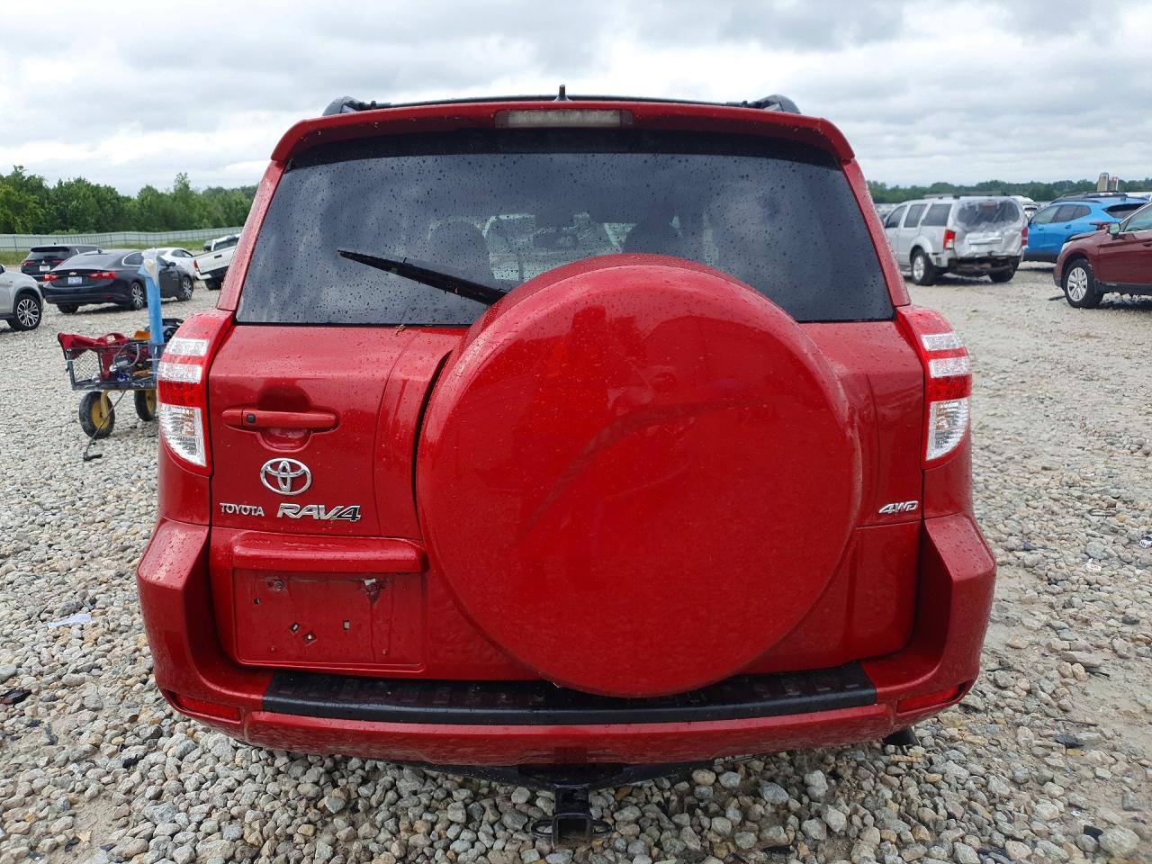 2009 Toyota Rav4 Limited Maroon vin: JTMBK31V19D003252