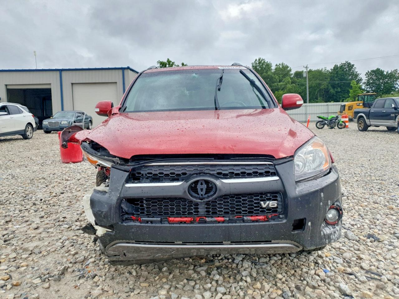 2009 Toyota Rav4 Limited Maroon vin: JTMBK31V19D003252