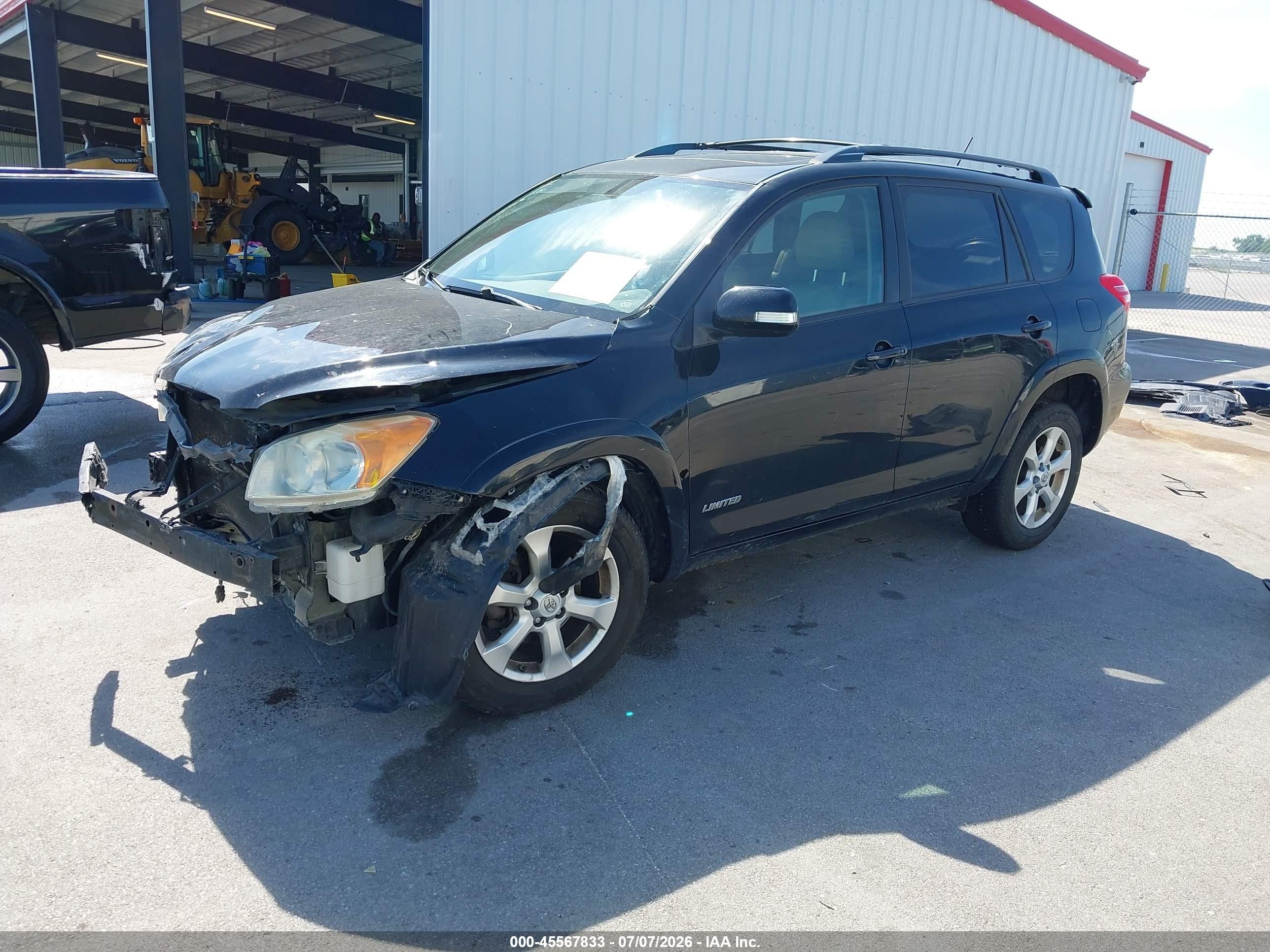 2009 Toyota Rav4 Limited V6 Black vin: JTMBK31V19D009360