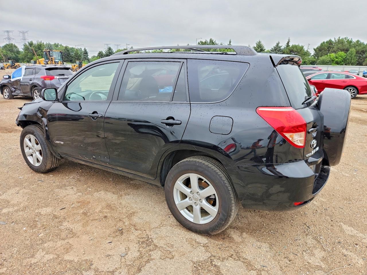 2006 Toyota Rav4 Limited Black vin: JTMBK31V265010281