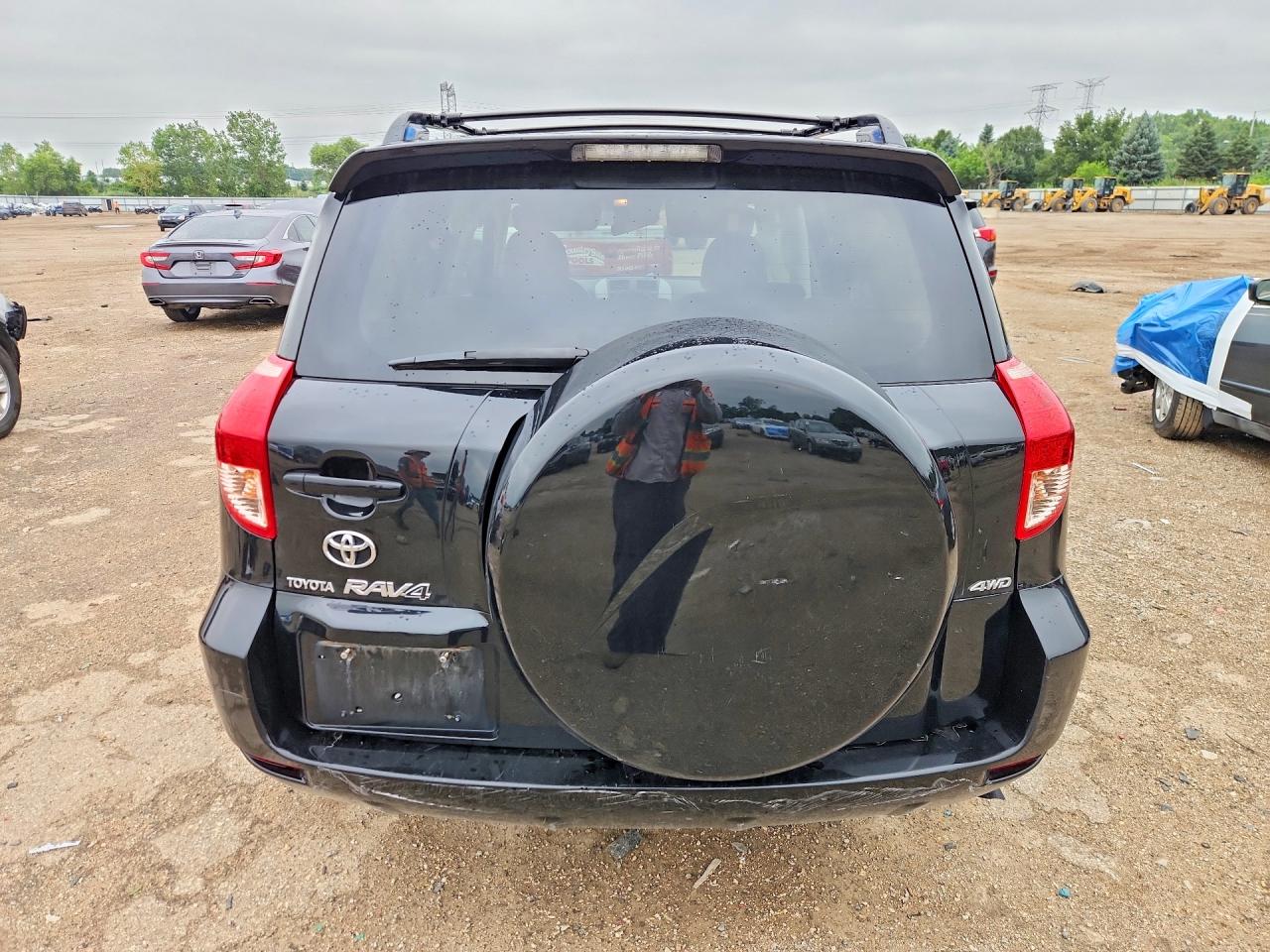 2006 Toyota Rav4 Limited Black vin: JTMBK31V265010281