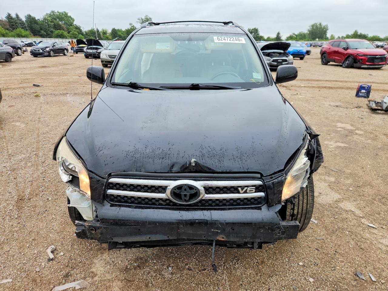 2006 Toyota Rav4 Limited Black vin: JTMBK31V265010281