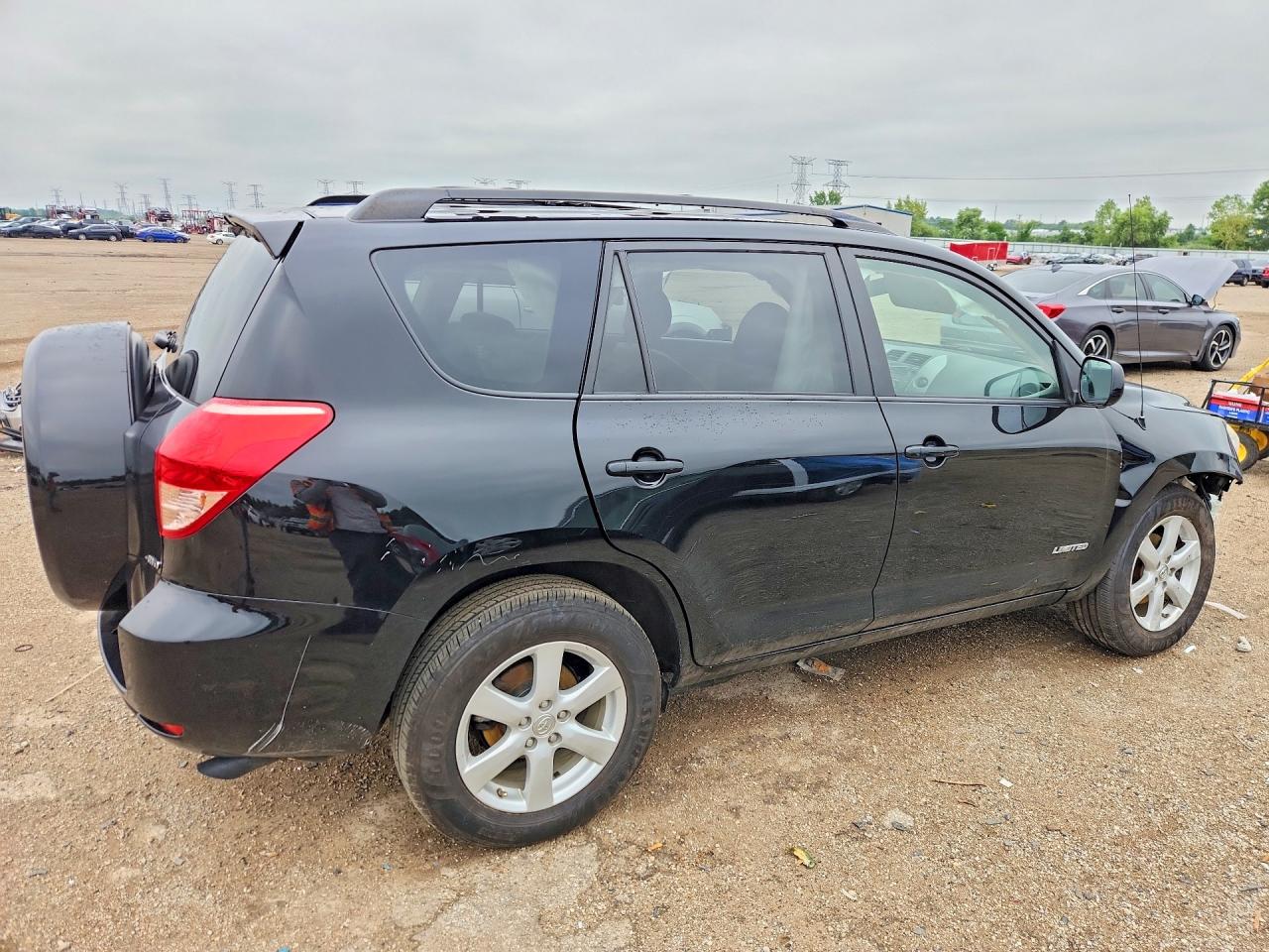2006 Toyota Rav4 Limited Black vin: JTMBK31V265010281