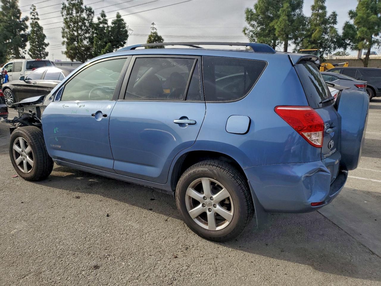 2007 Toyota Rav4 Limited Blue vin: JTMBK31V275032248