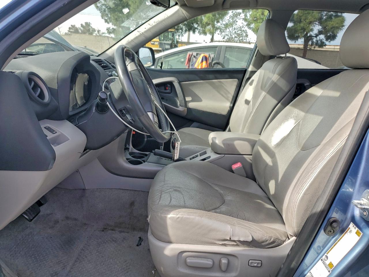 2007 Toyota Rav4 Limited Blue vin: JTMBK31V275032248