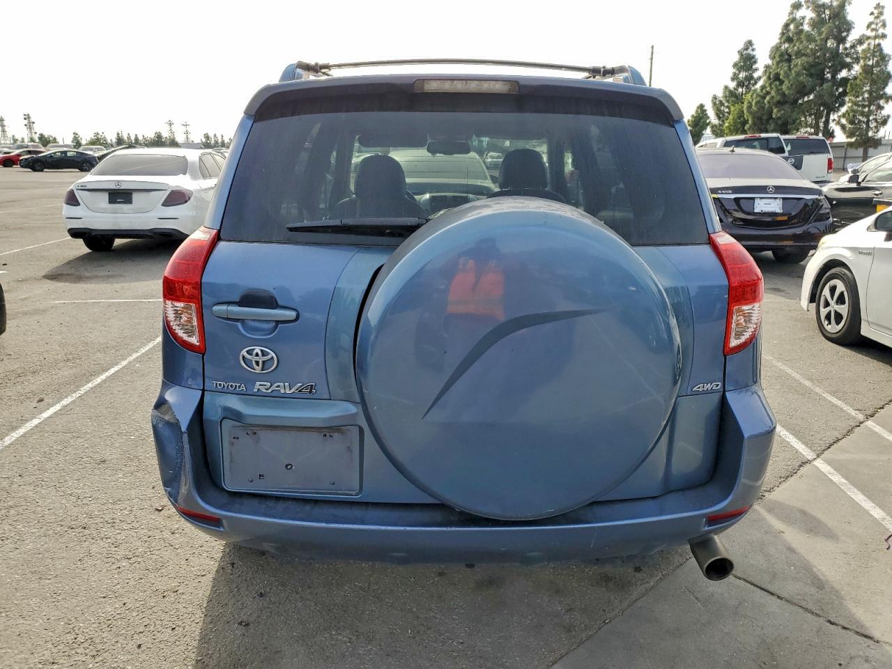 2007 Toyota Rav4 Limited Blue vin: JTMBK31V275032248