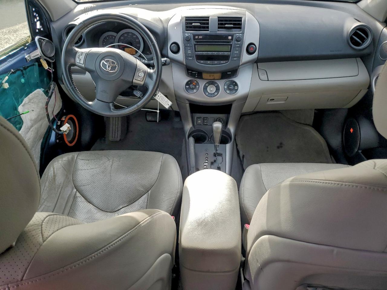 2007 Toyota Rav4 Limited Blue vin: JTMBK31V275032248