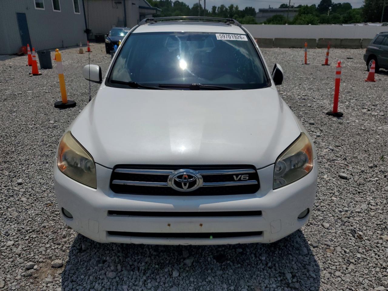 2007 Toyota Rav4 Limited White vin: JTMBK31V275038762