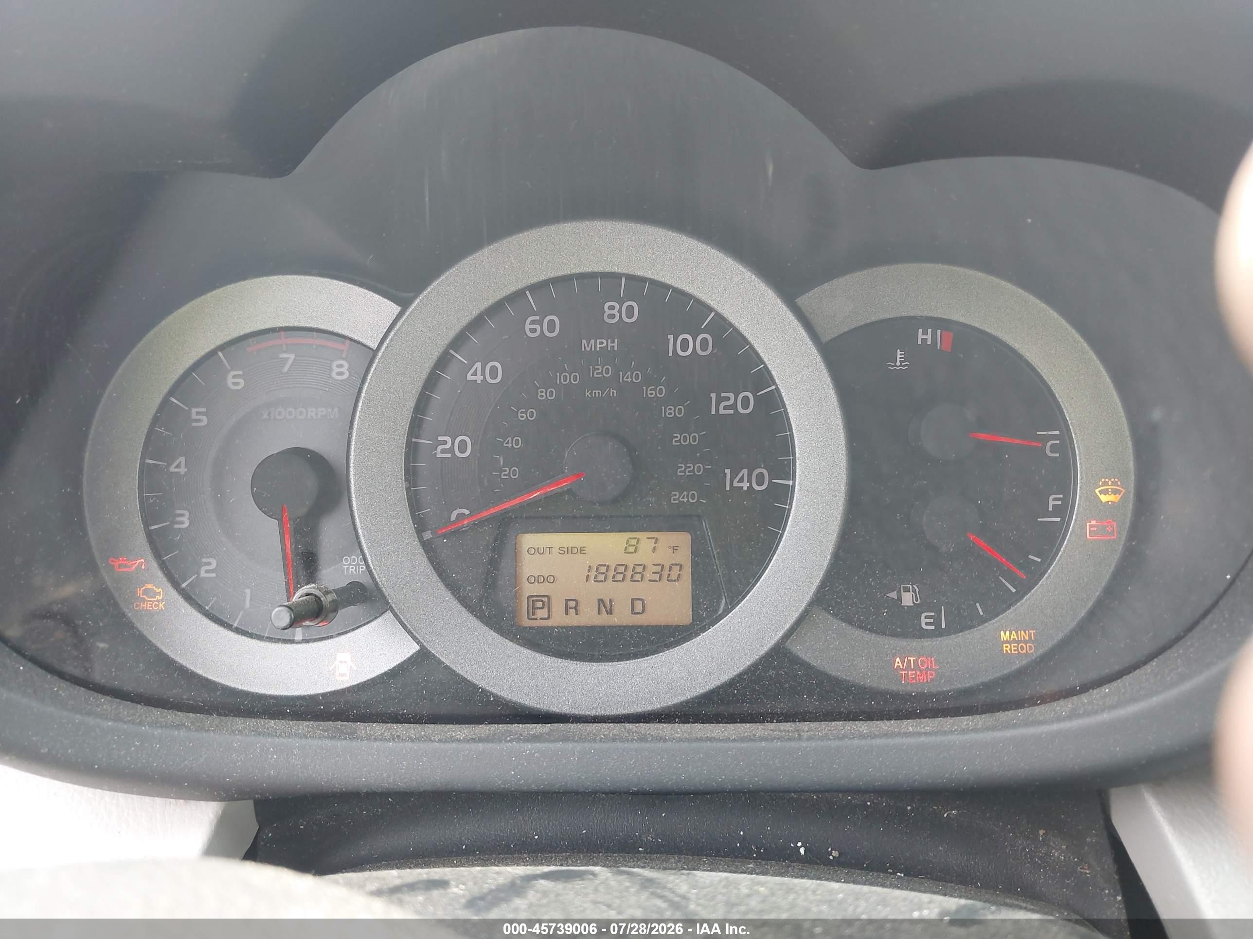 2007 Toyota Rav4 Limited Black vin: JTMBK31V276015072