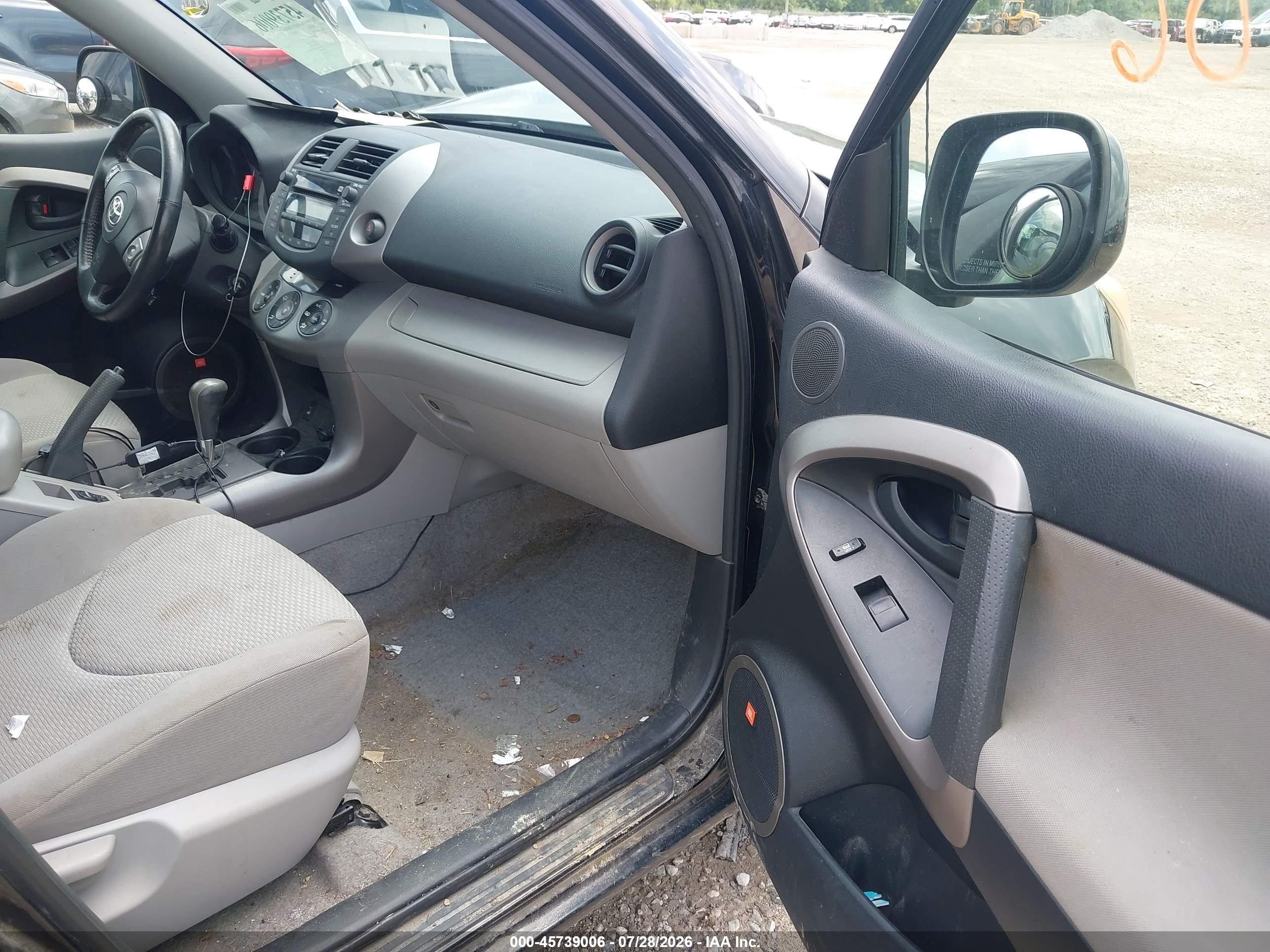 2007 Toyota Rav4 Limited Black vin: JTMBK31V276015072