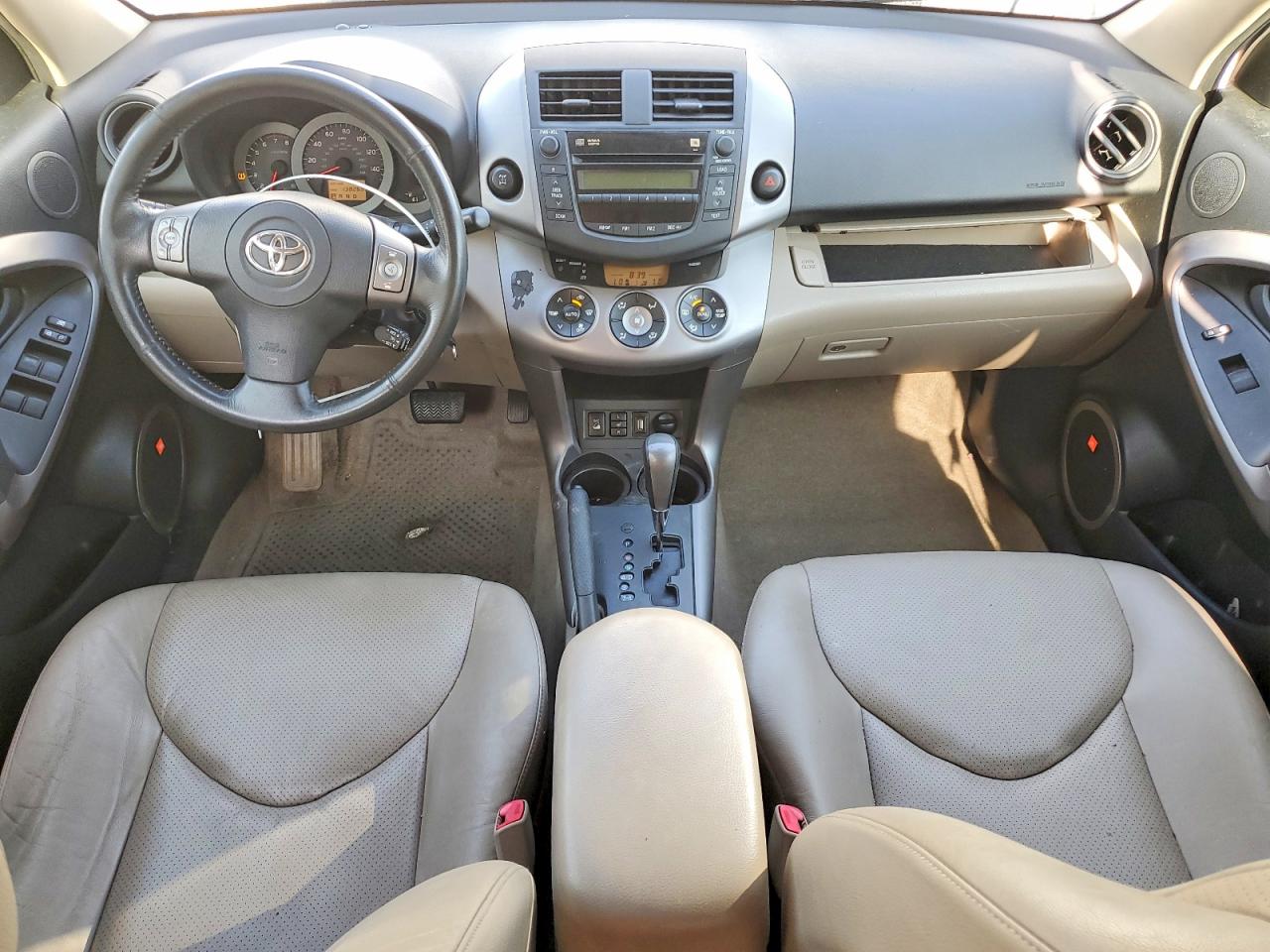 2008 Toyota Rav 4 Xse Hybird White vin: JTMBK31V285064344