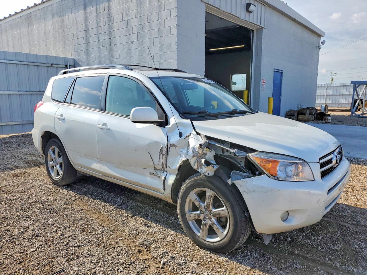 2008 Toyota Rav 4 Xse Hybird White vin: JTMBK31V285064344