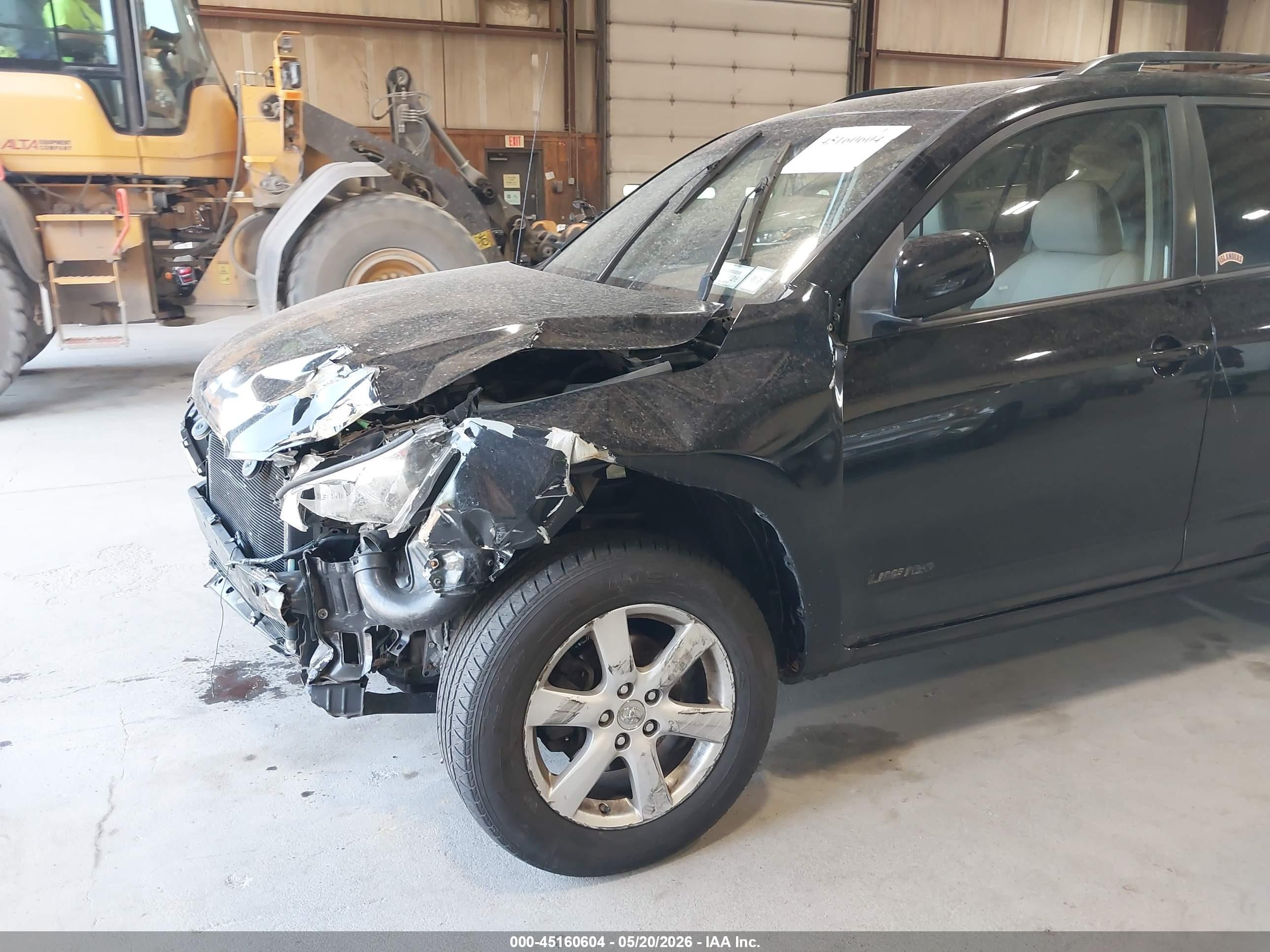 2008 Toyota Rav4 Limited V6 Black vin: JTMBK31V285069544