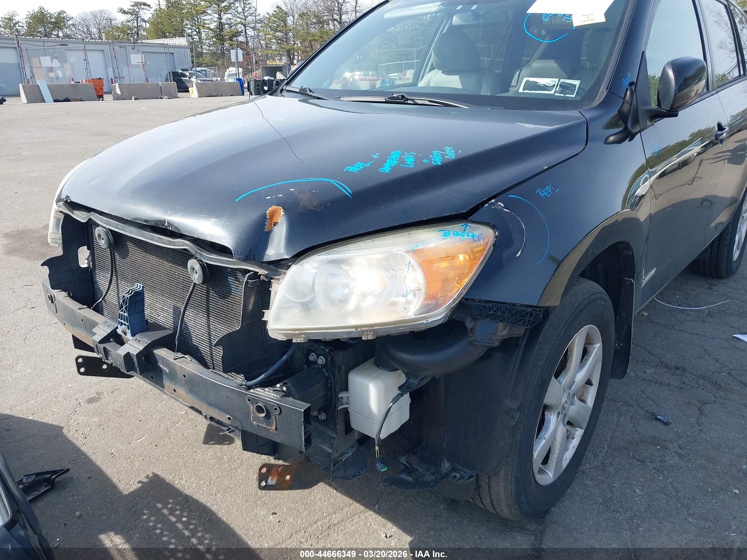 2008 Toyota Rav4 Limited V6 Черный vin: JTMBK31V286031824