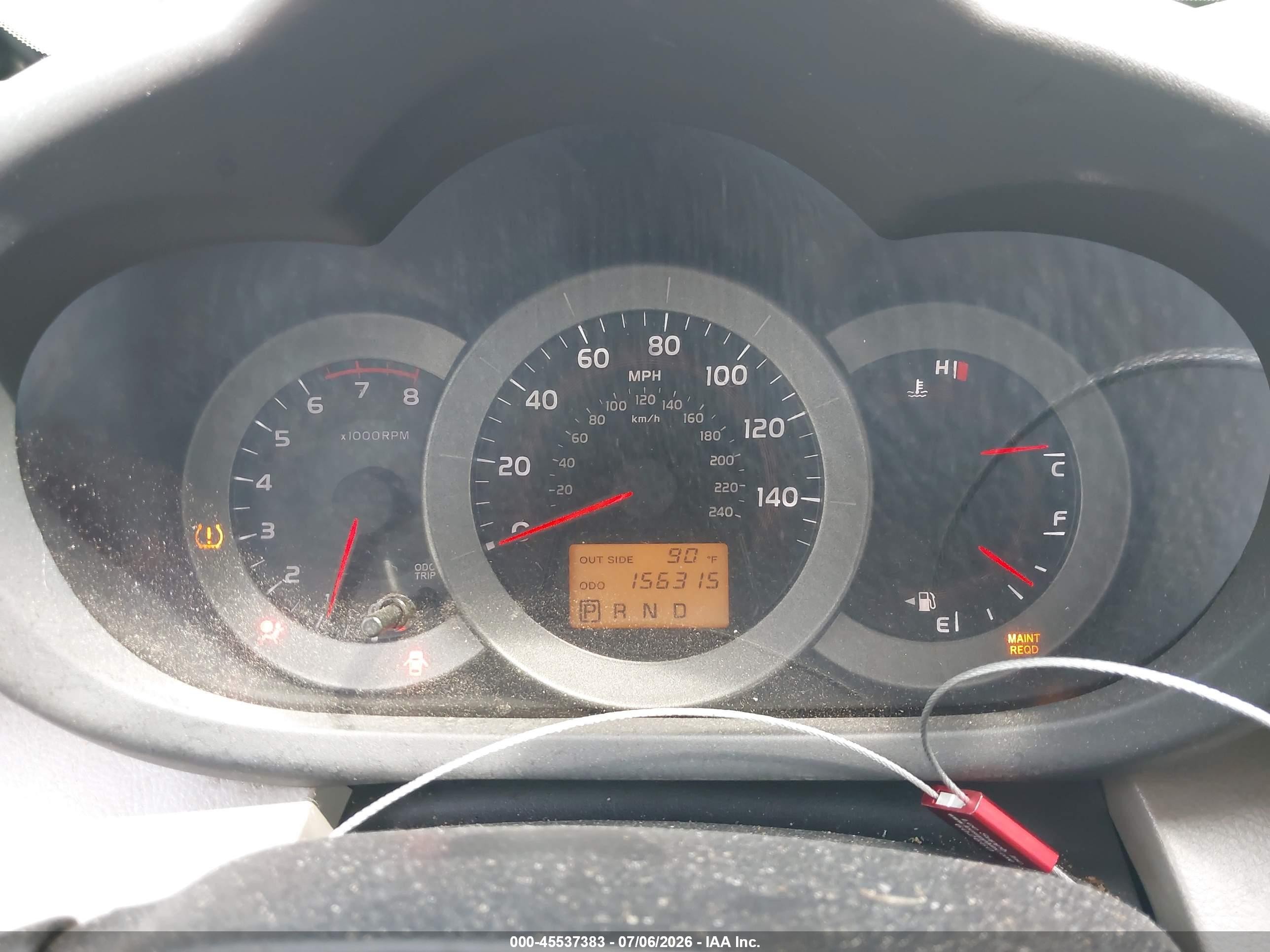 2008 Toyota Rav4 Ltd Gray vin: JTMBK31V286036229
