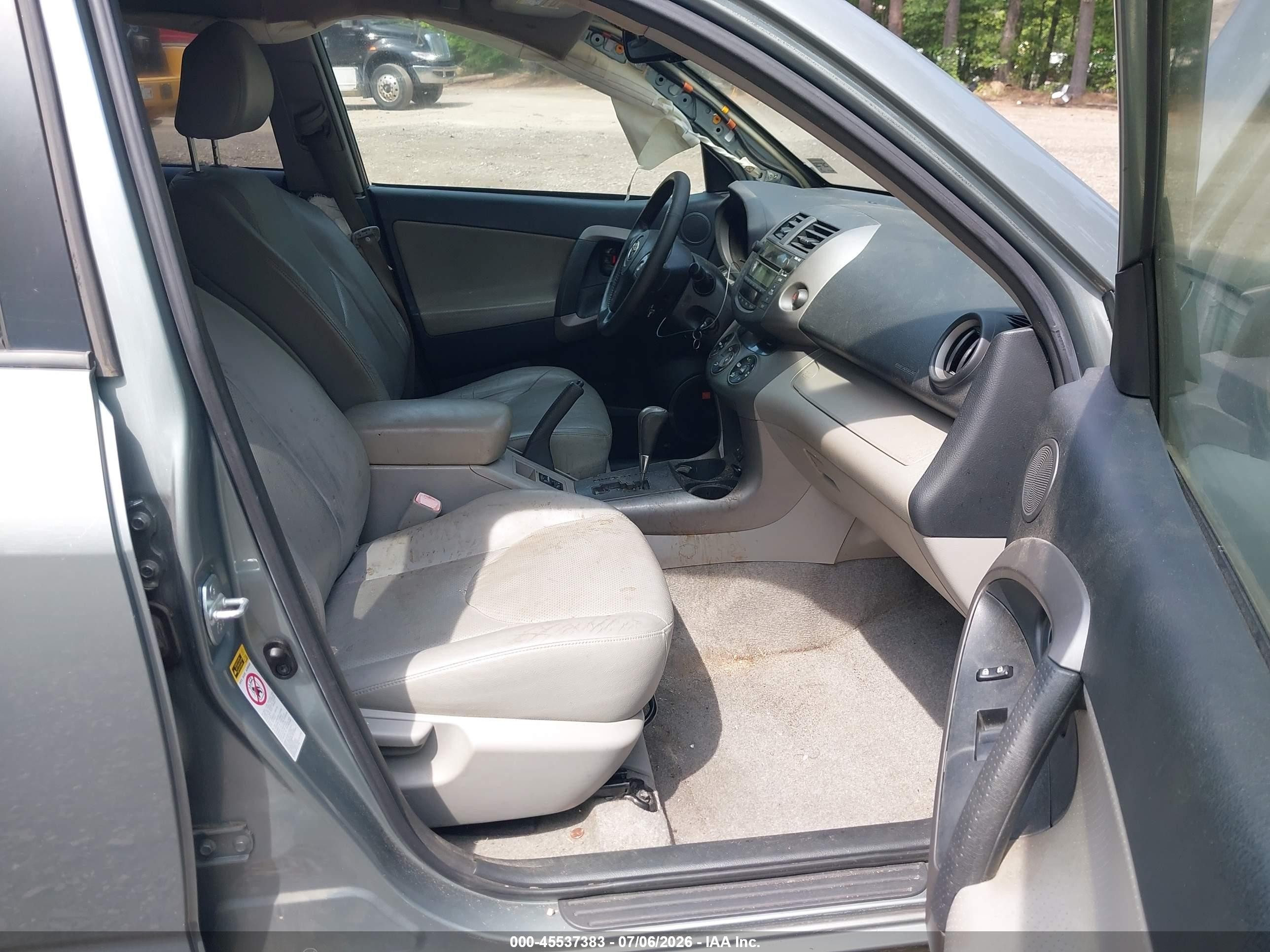 2008 Toyota Rav4 Ltd Gray vin: JTMBK31V286036229