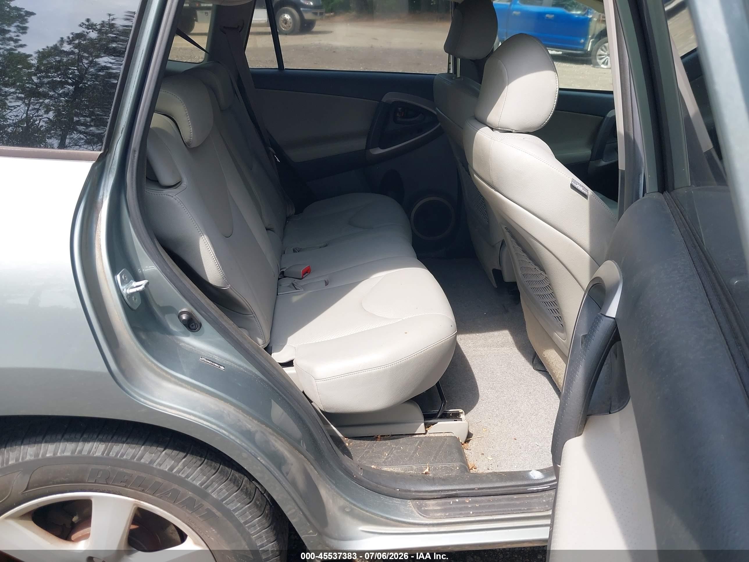 2008 Toyota Rav4 Ltd Gray vin: JTMBK31V286036229