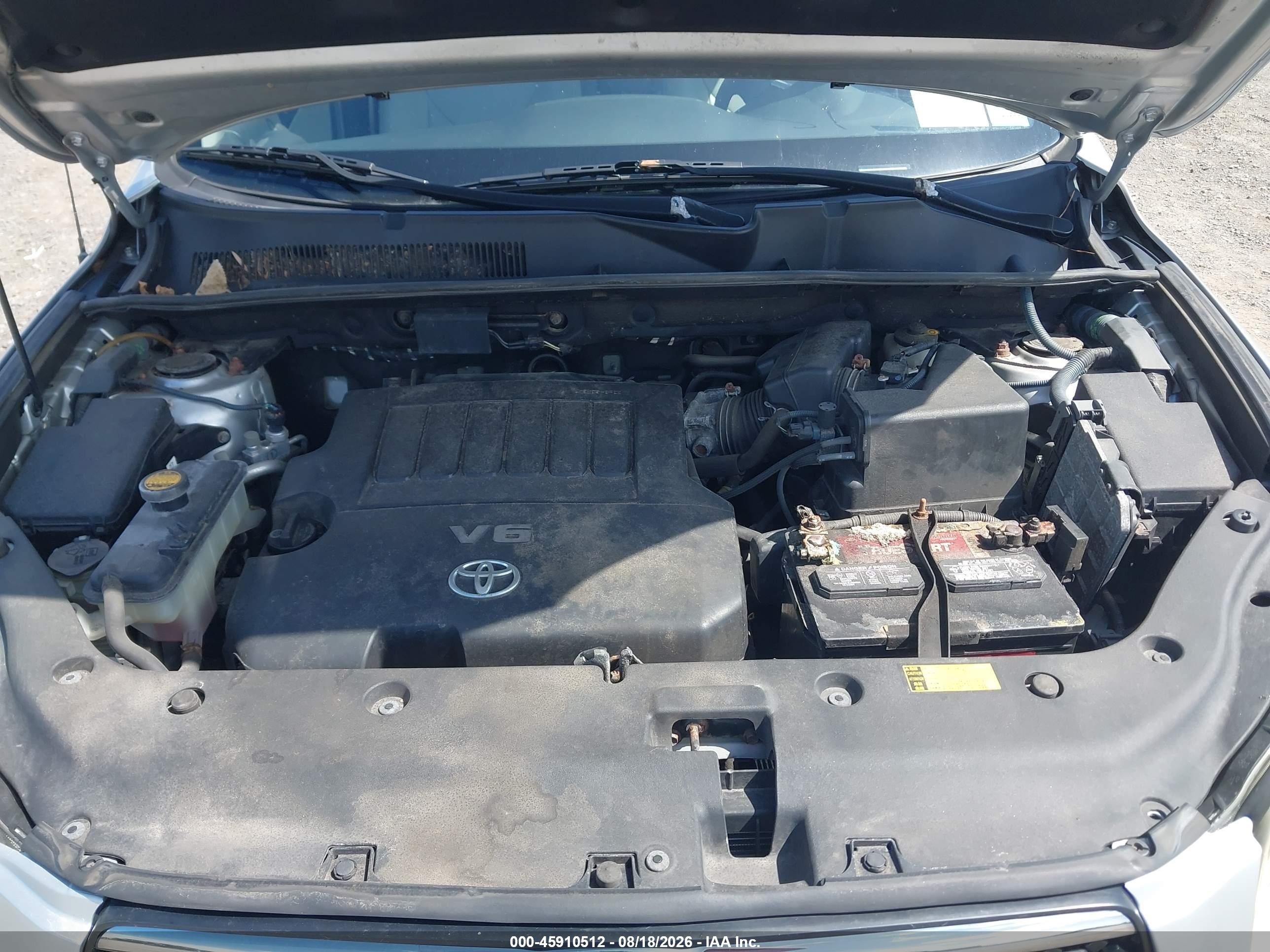 2008 Toyota Rav4 Ltd Silver vin: JTMBK31V286036957