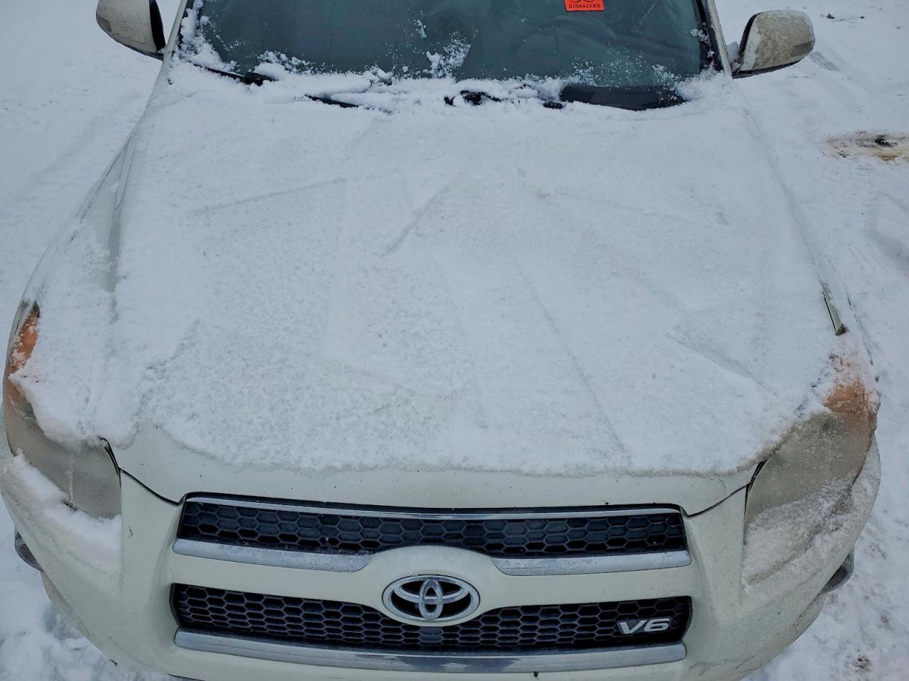2009 Toyota Rav4 Limited White vin: JTMBK31V295073708