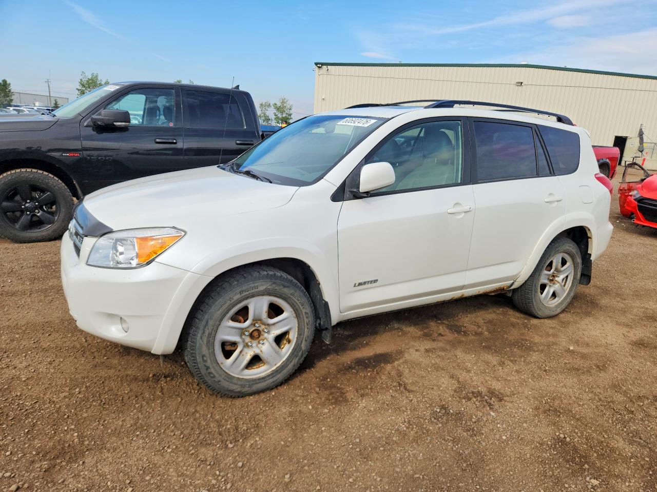 2006 Toyota Rav4 Limited White vin: JTMBK31V365000990