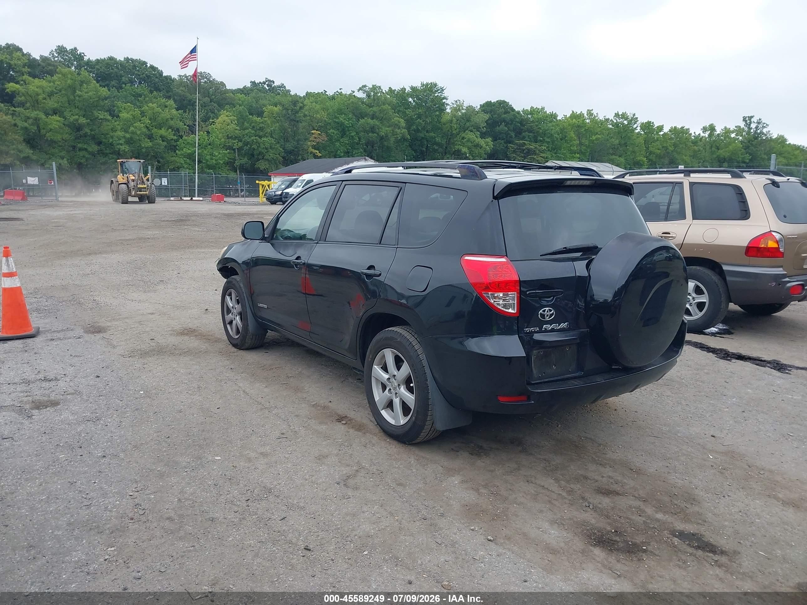 2006 Toyota Rav4 Limited V6 Black vin: JTMBK31V366004242