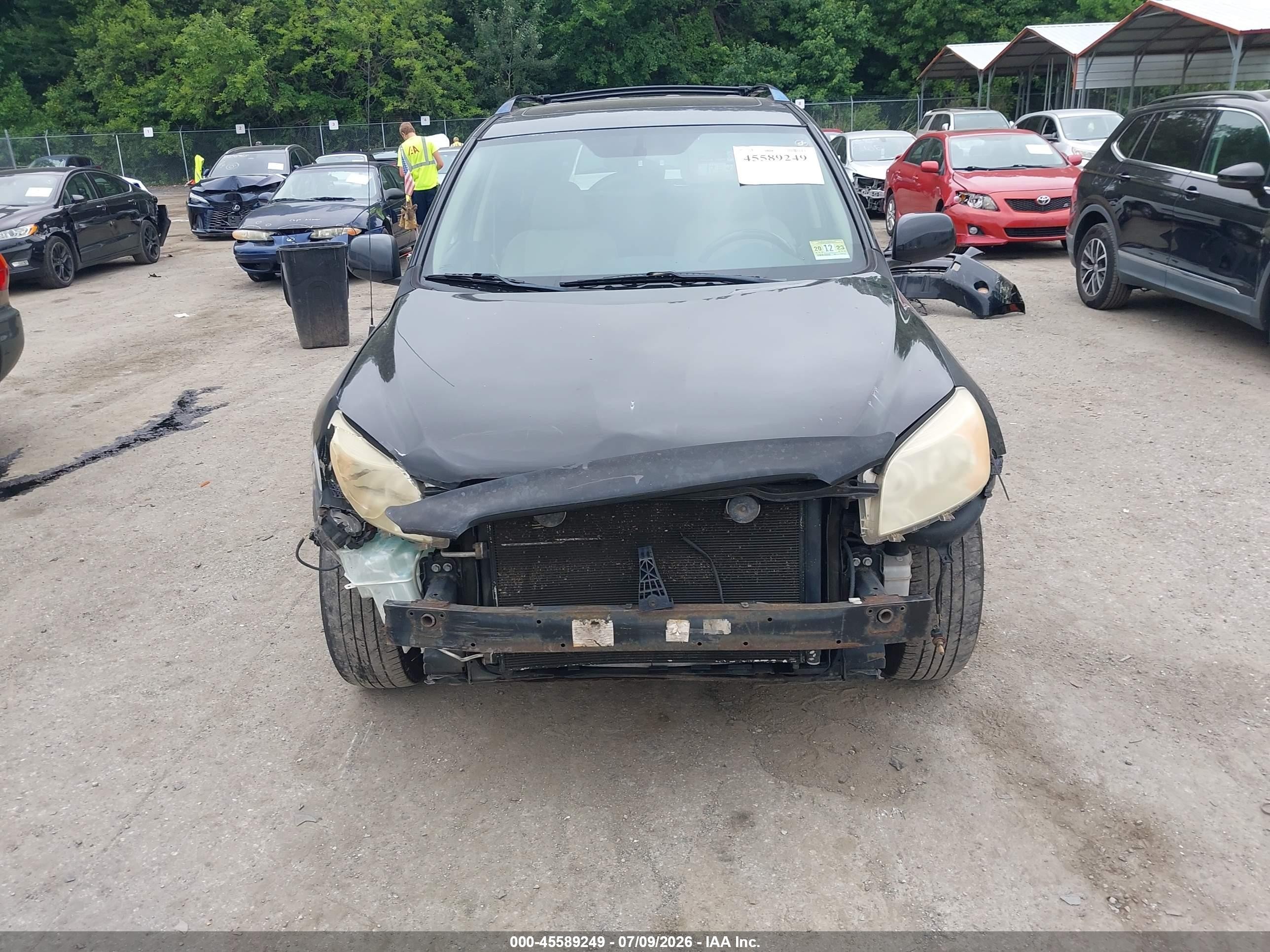 2006 Toyota Rav4 Limited V6 Black vin: JTMBK31V366004242