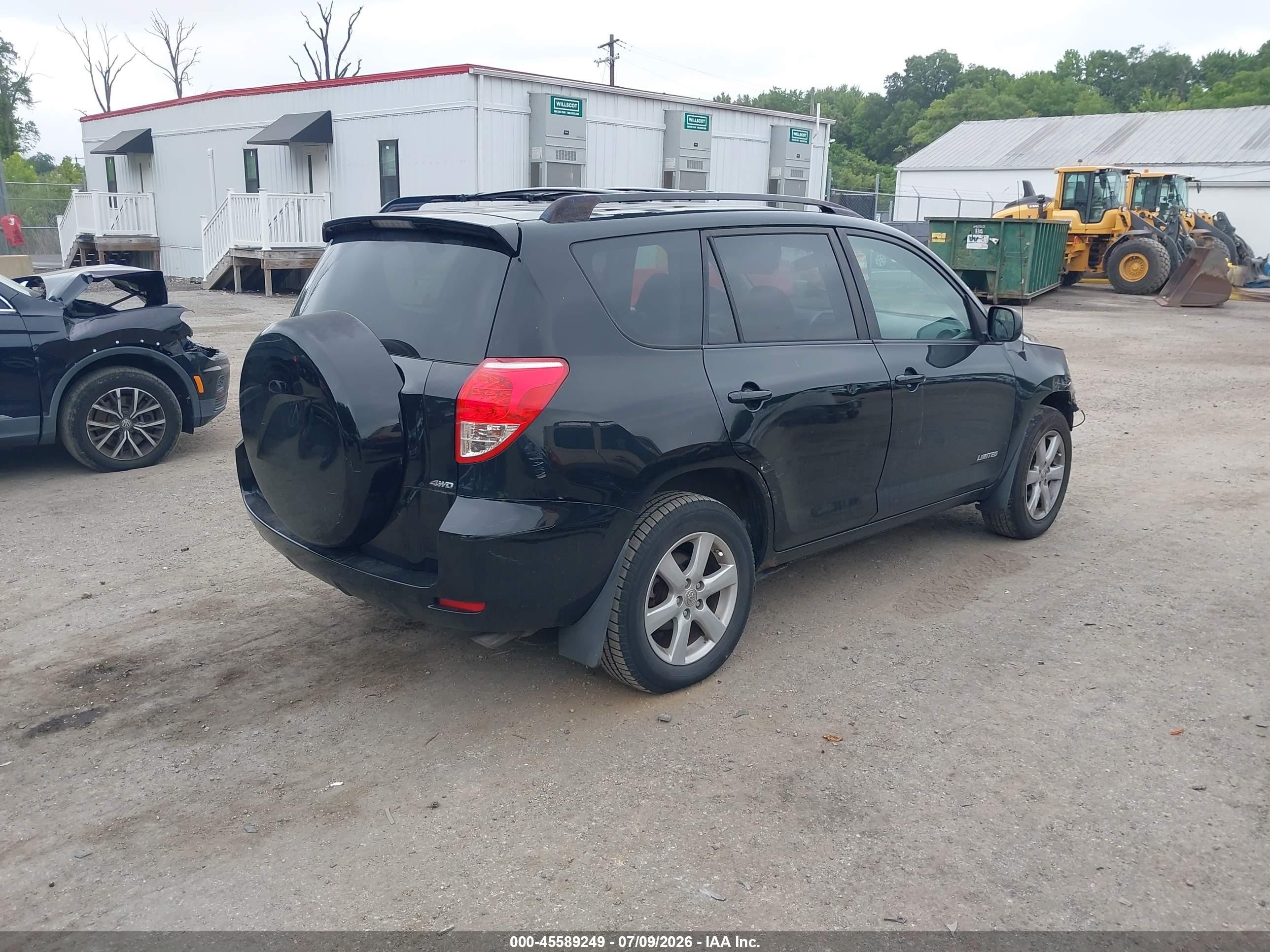 2006 Toyota Rav4 Limited V6 Black vin: JTMBK31V366004242