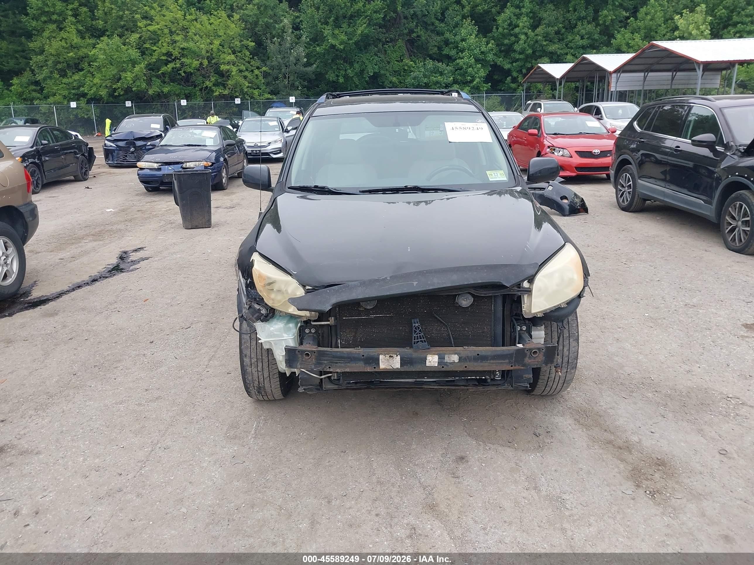 2006 Toyota Rav4 Limited V6 Black vin: JTMBK31V366004242