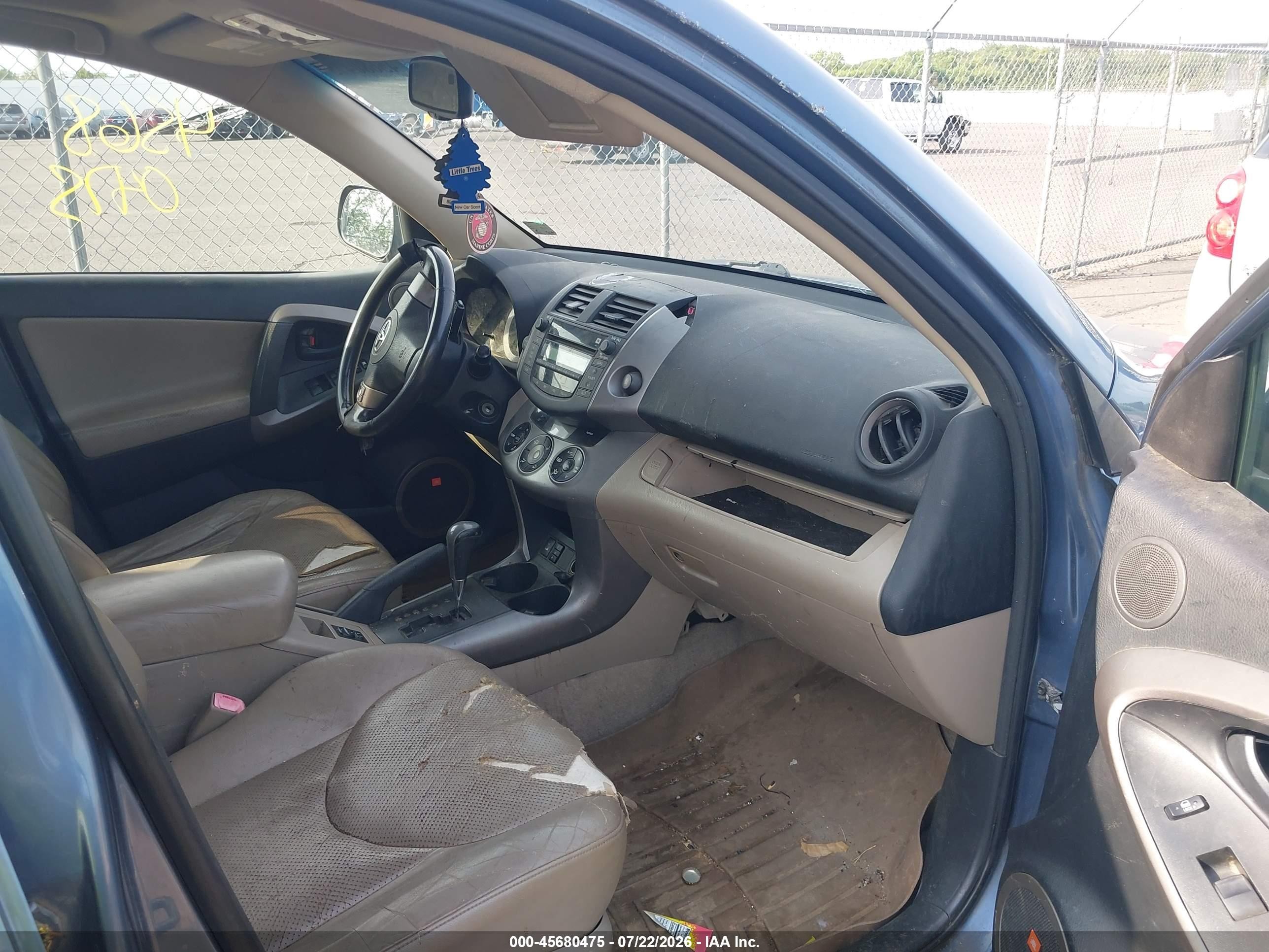 2006 Toyota Rav4 Limited V6 Blue vin: JTMBK31V366009179