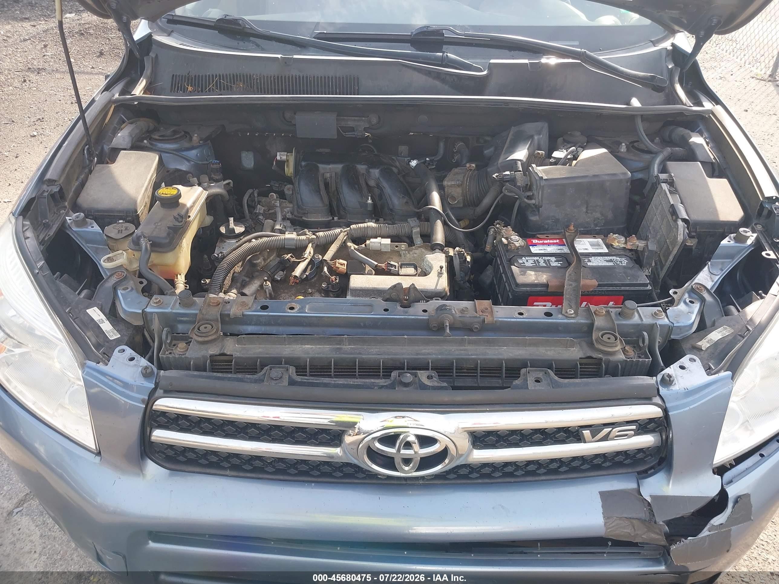 2006 Toyota Rav4 Limited V6 Blue vin: JTMBK31V366009179