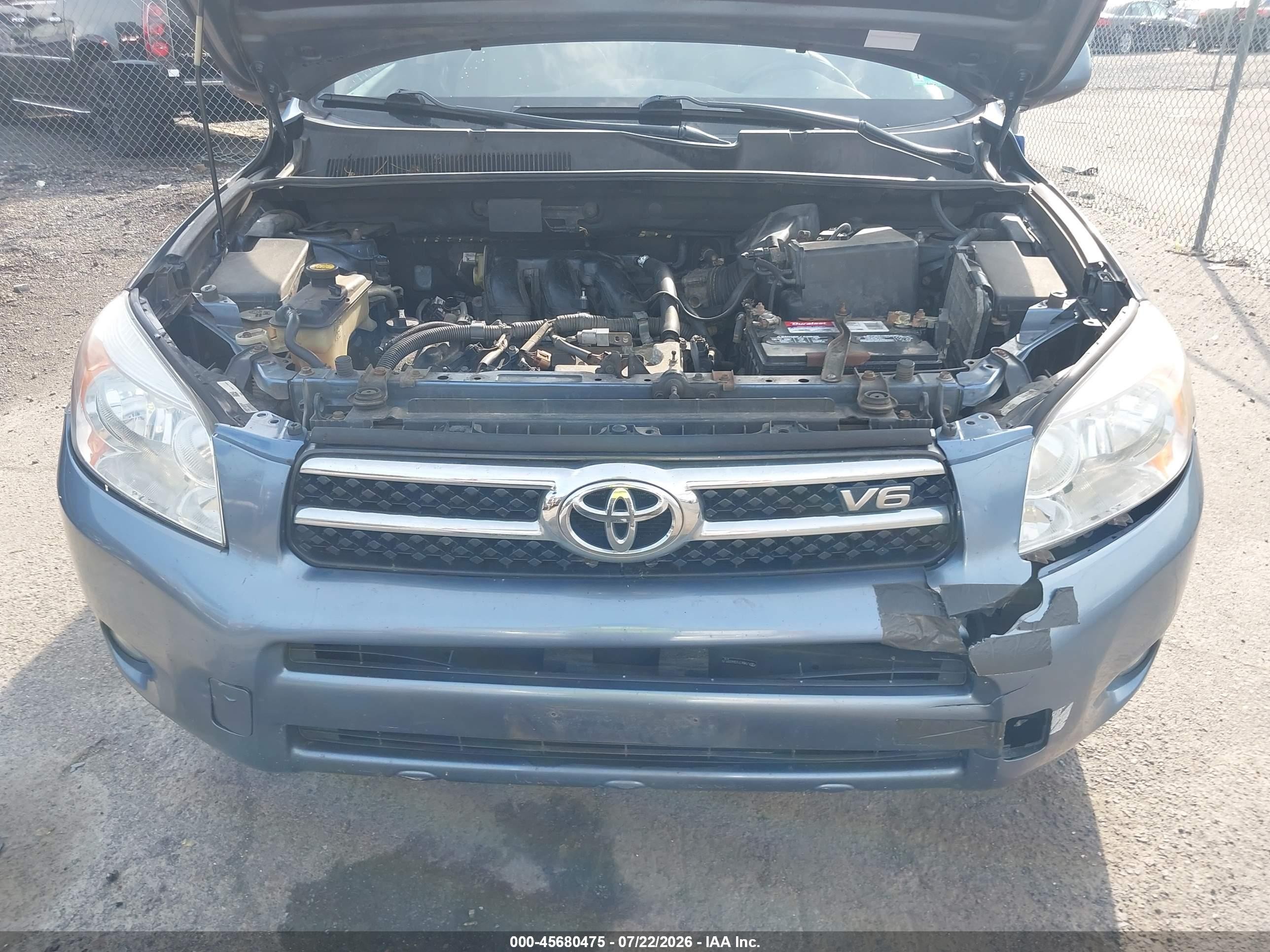 2006 Toyota Rav4 Limited V6 Blue vin: JTMBK31V366009179