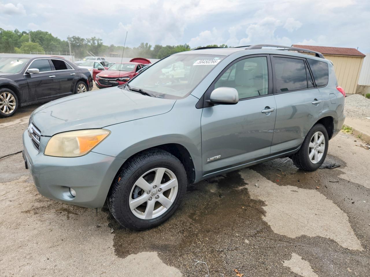 2008 Toyota Rav4 Limited Синий vin: JTMBK31V385067155