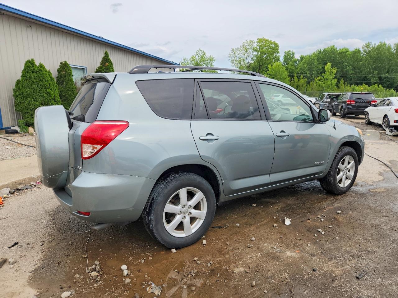 2008 Toyota Rav4 Limited Синий vin: JTMBK31V385067155