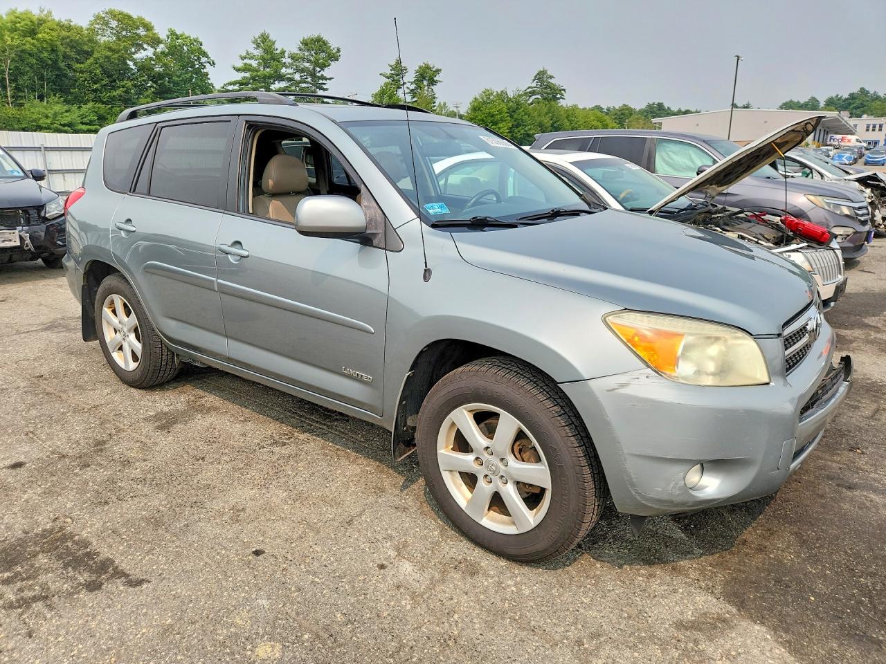 2008 Toyota Rav4 Limited Зеленый vin: JTMBK31V386041889