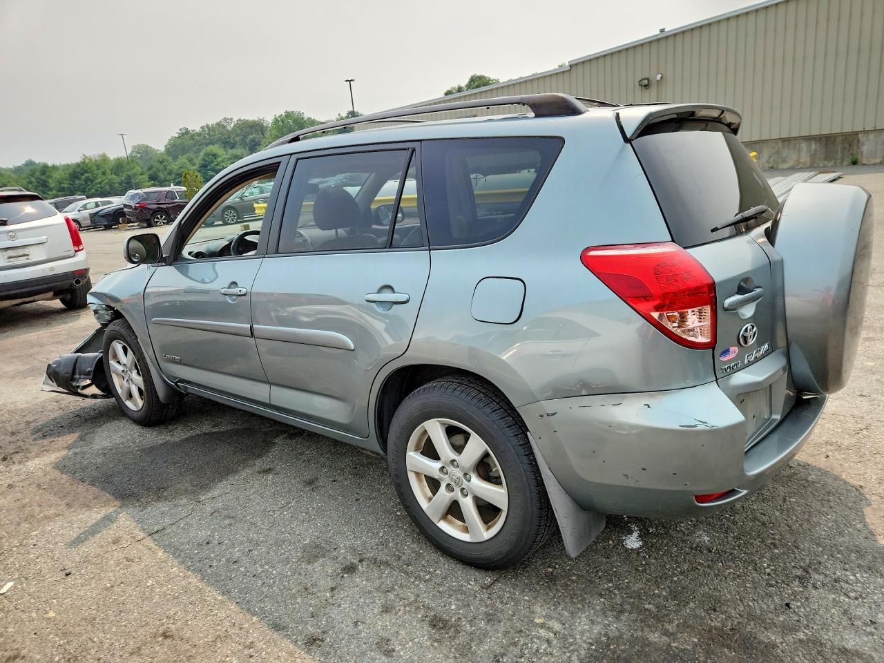2008 Toyota Rav4 Limited Зеленый vin: JTMBK31V386041889
