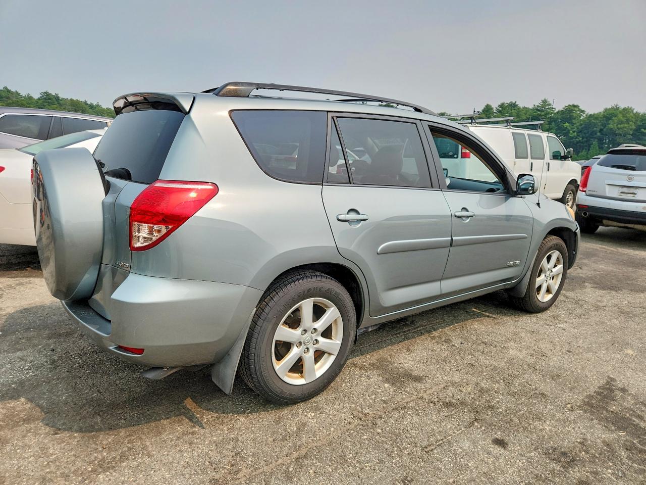 2008 Toyota Rav4 Limited Зеленый vin: JTMBK31V386041889