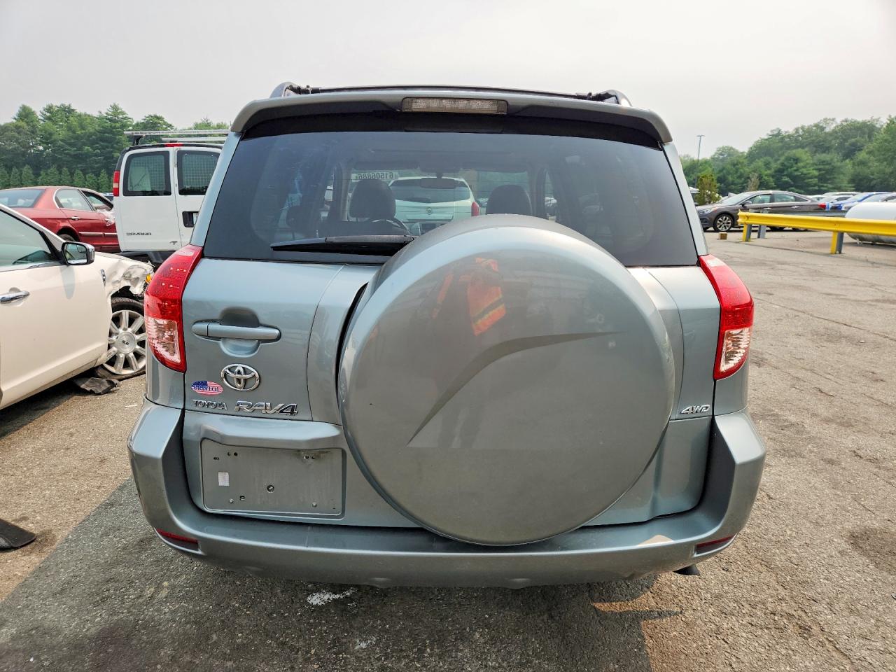 2008 Toyota Rav4 Limited Зеленый vin: JTMBK31V386041889