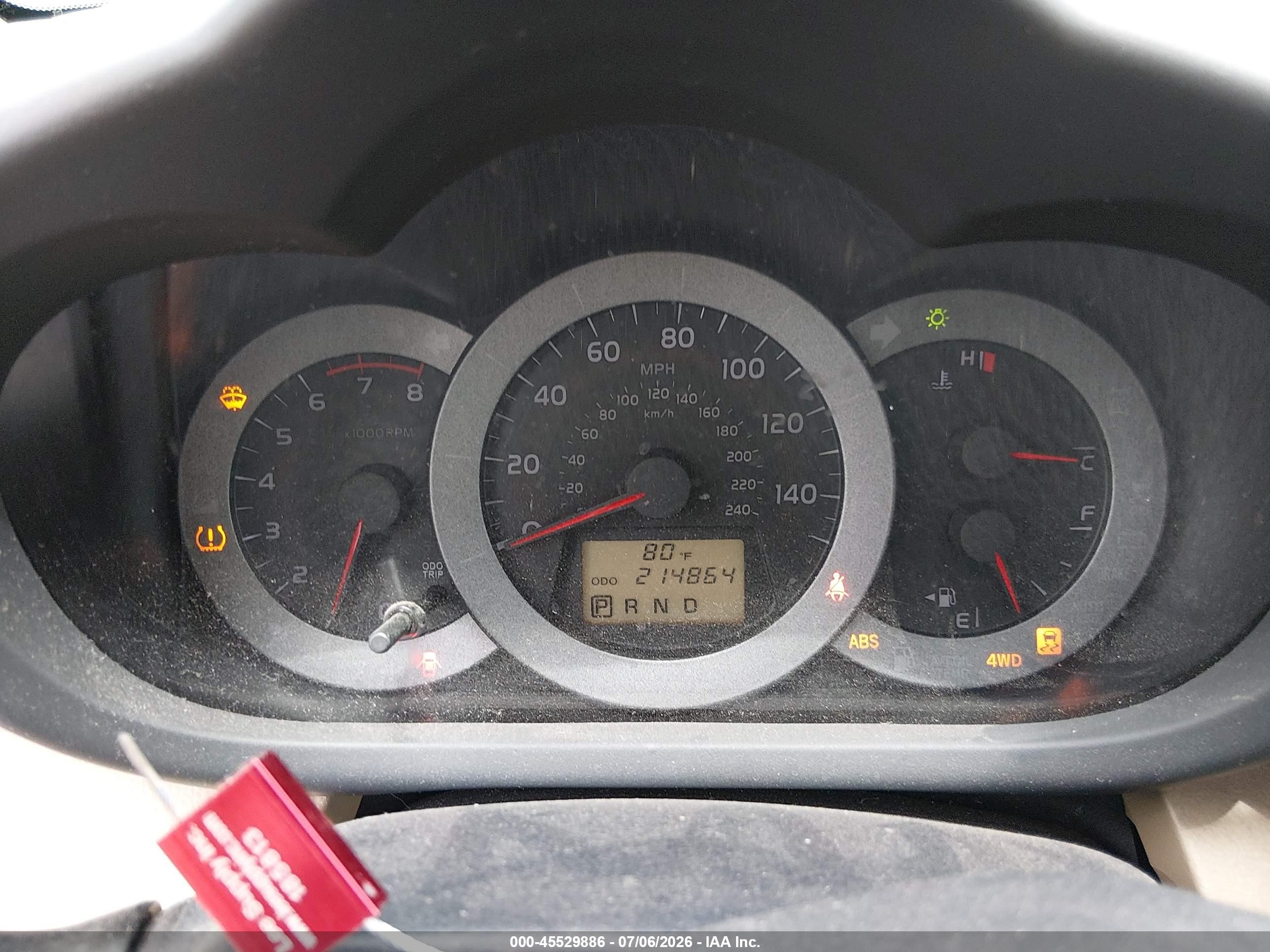 2009 Toyota Rav4 Limited V6 White vin: JTMBK31V395083034