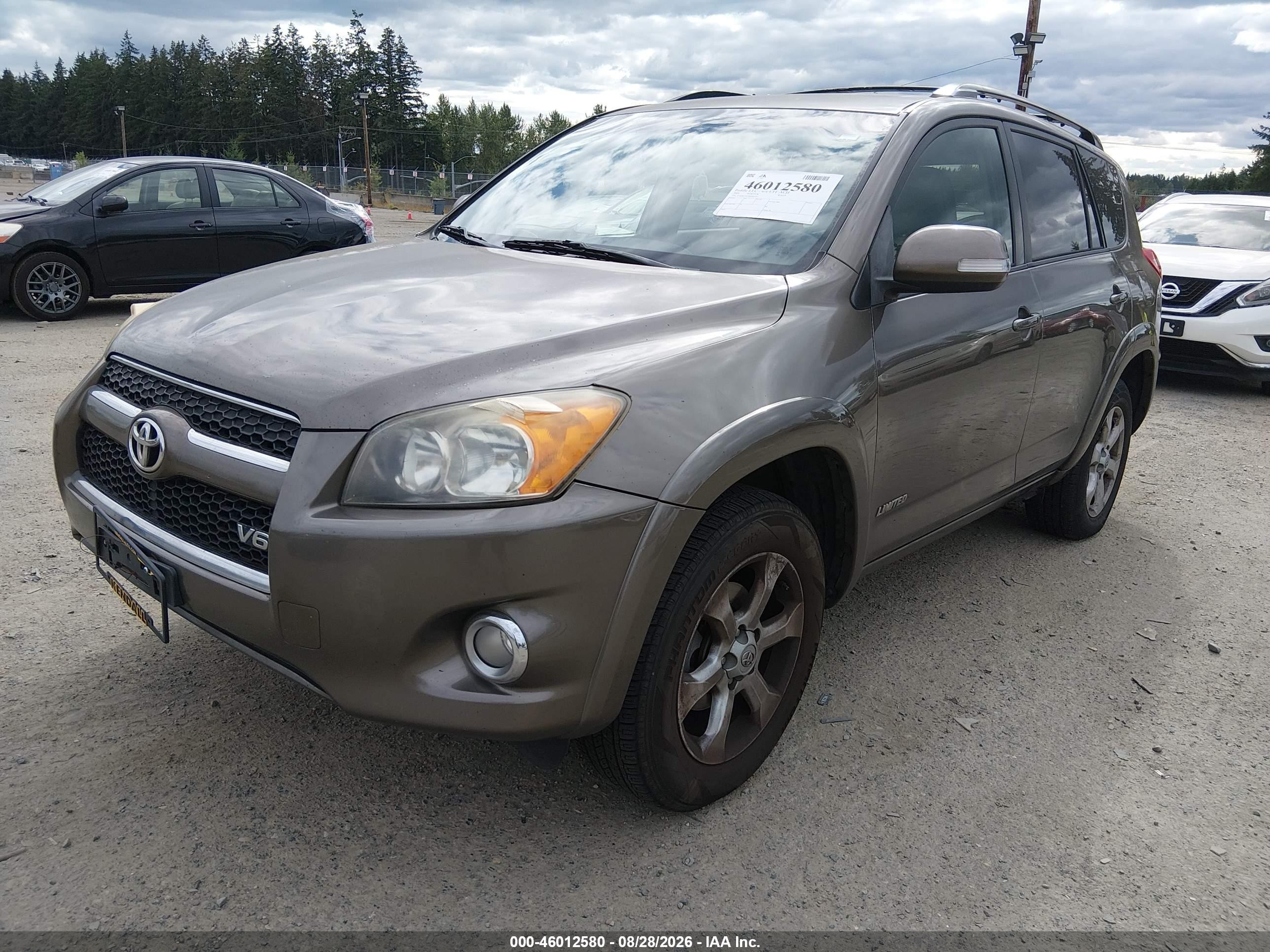 2009 Toyota Rav4 Limited V6 Коричневый vin: JTMBK31V39D006105