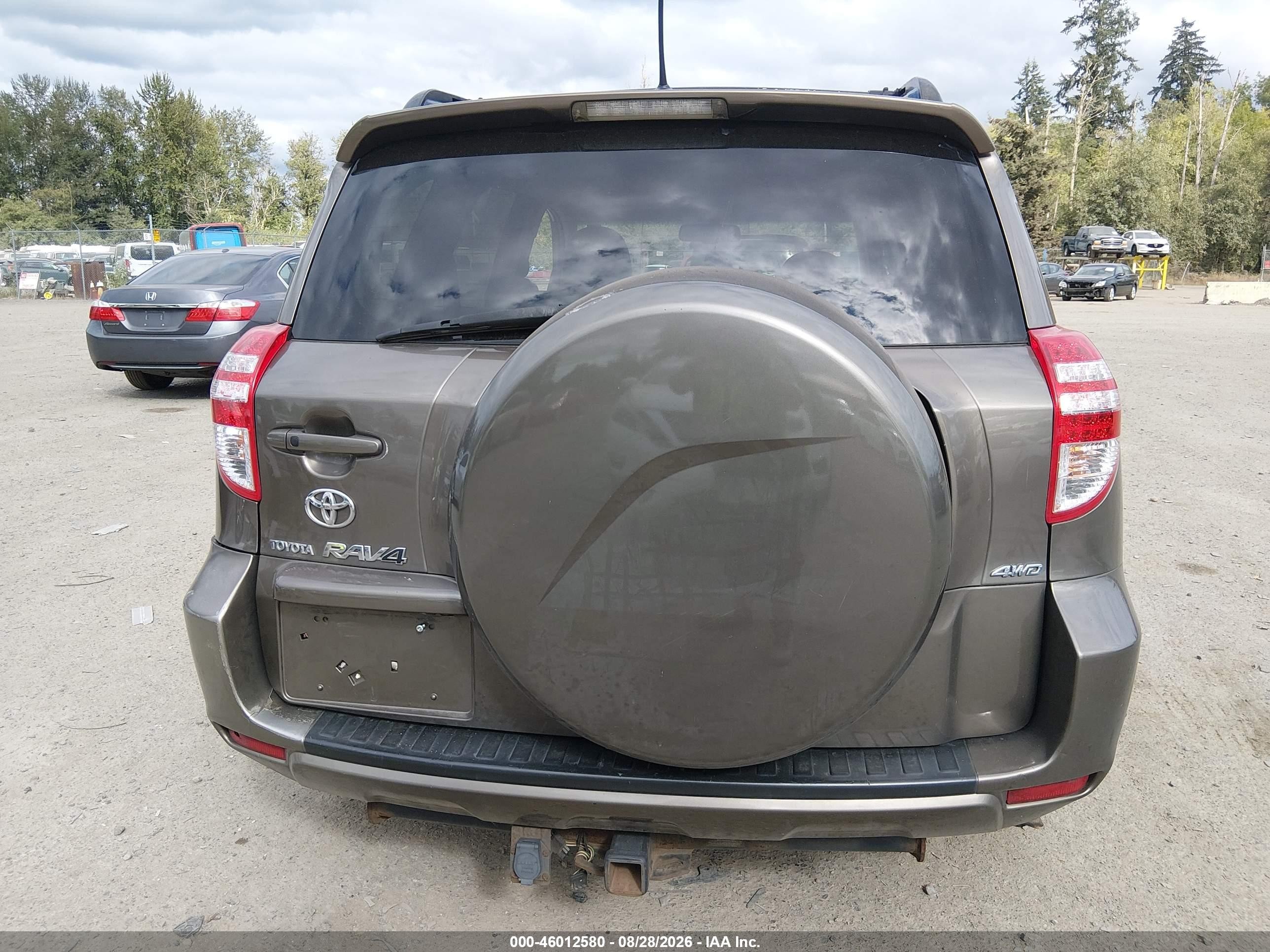 2009 Toyota Rav4 Limited V6 Коричневый vin: JTMBK31V39D006105