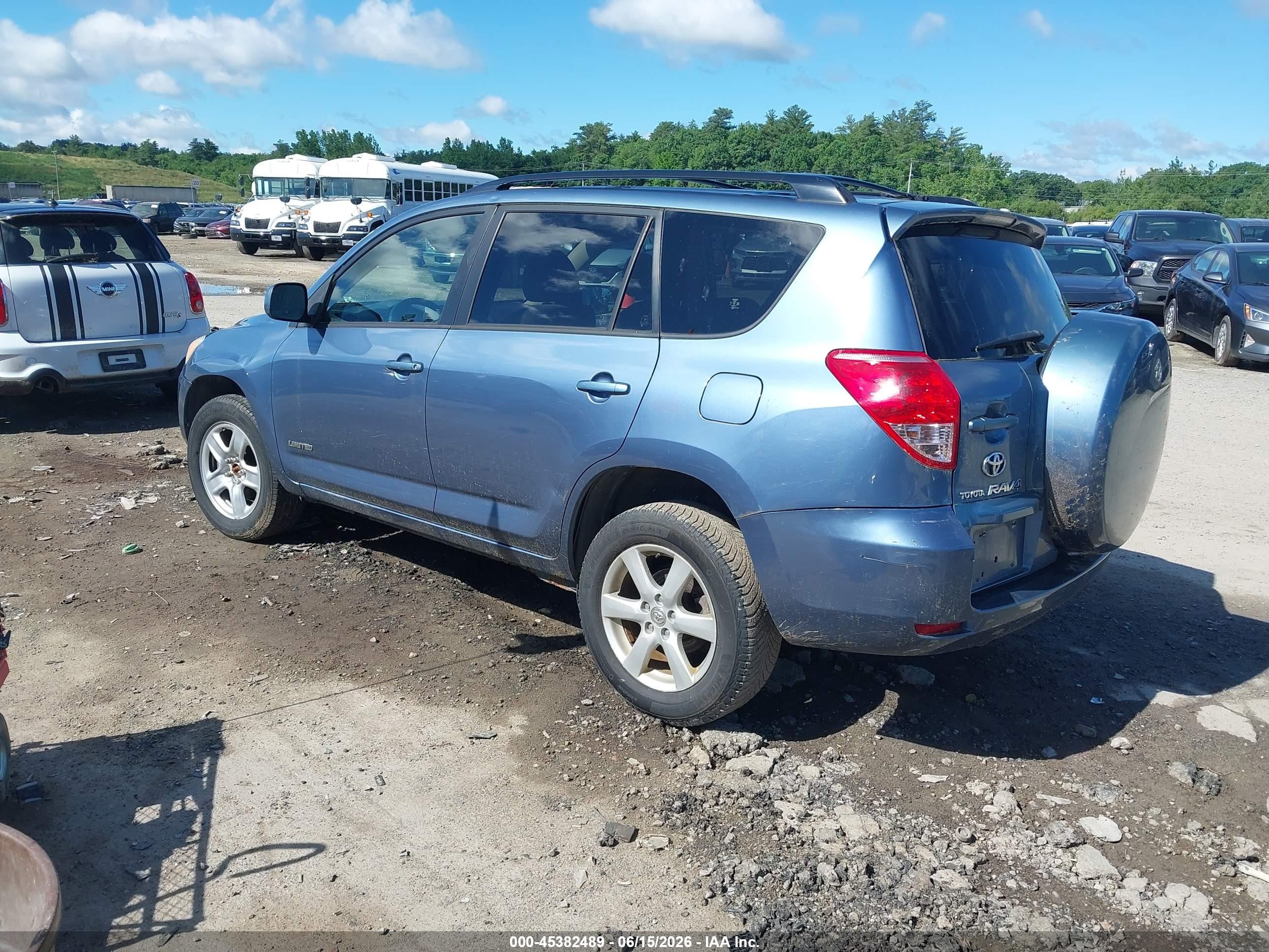2006 Toyota Rav4 Limited V6 Blue vin: JTMBK31V465004689
