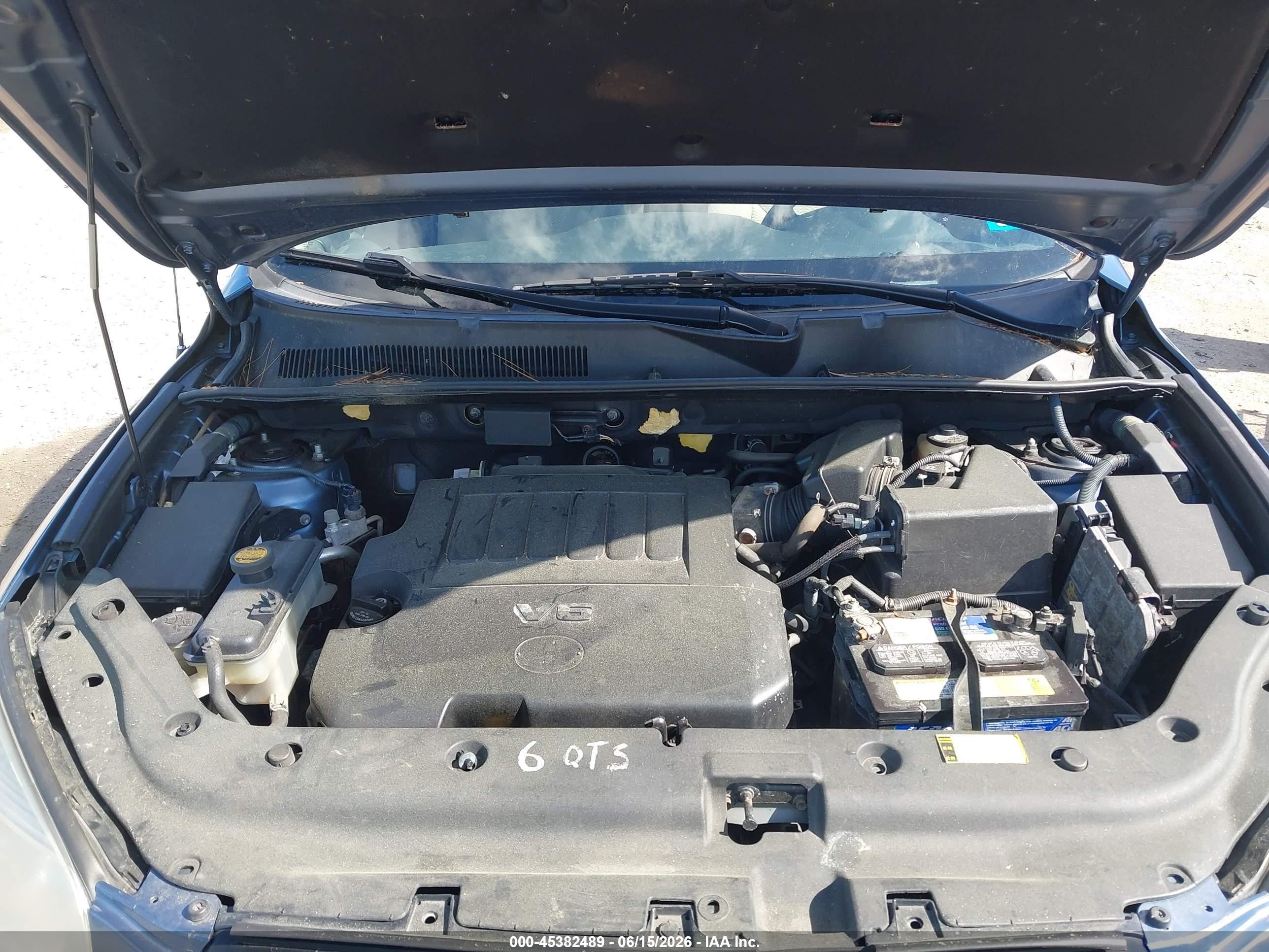 2006 Toyota Rav4 Limited V6 Blue vin: JTMBK31V465004689
